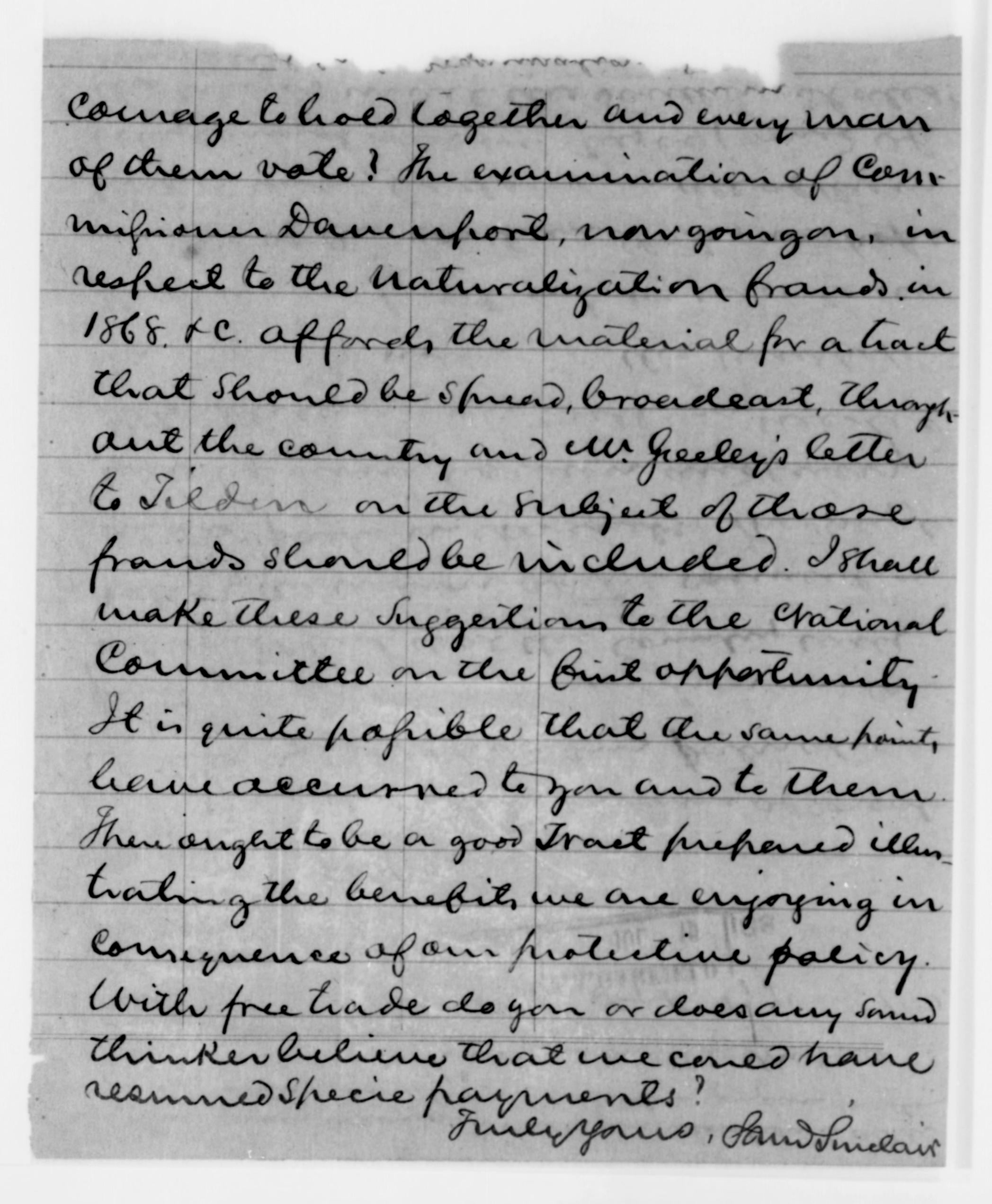 Scanned image of the current content page