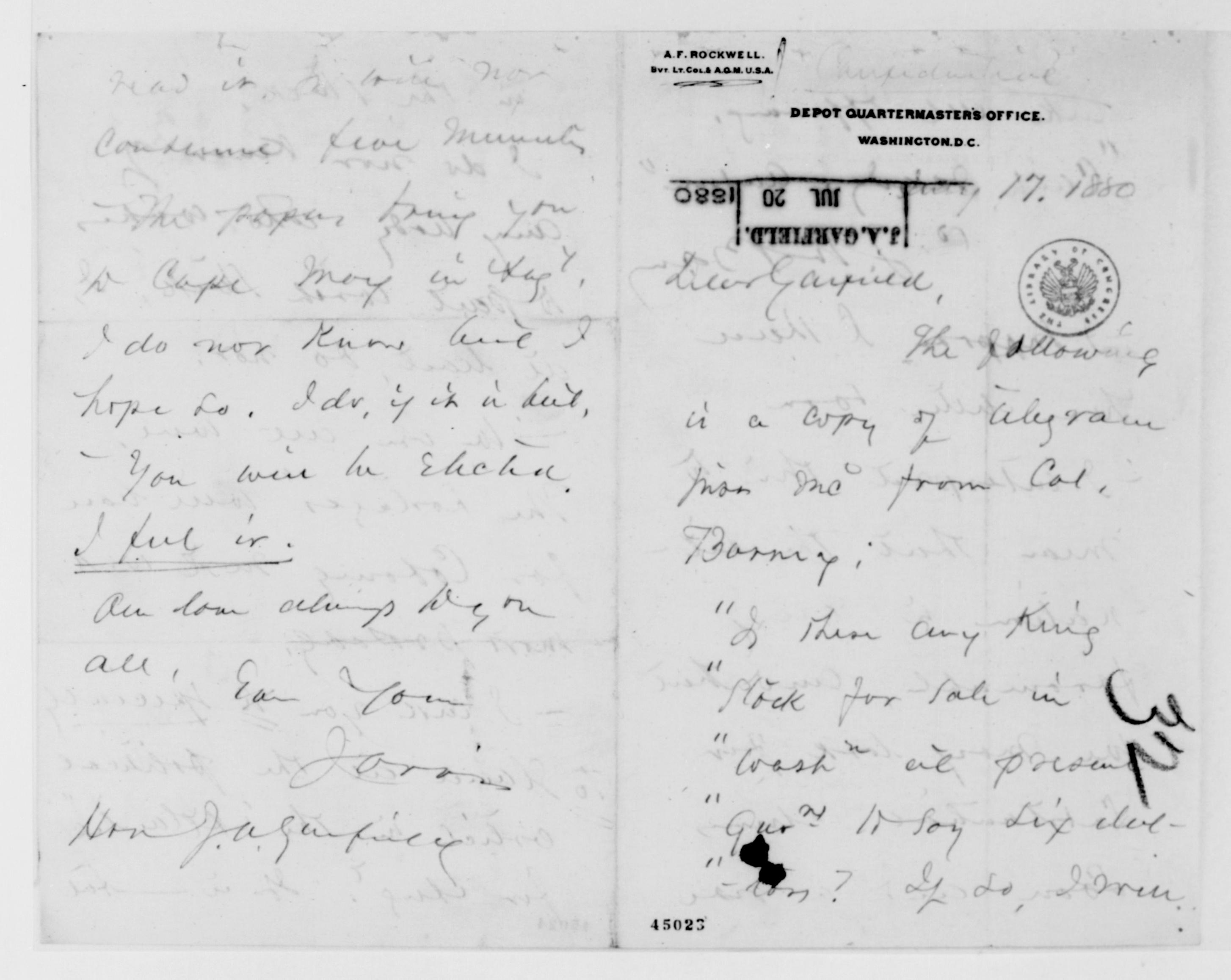 Scanned image of the current content page