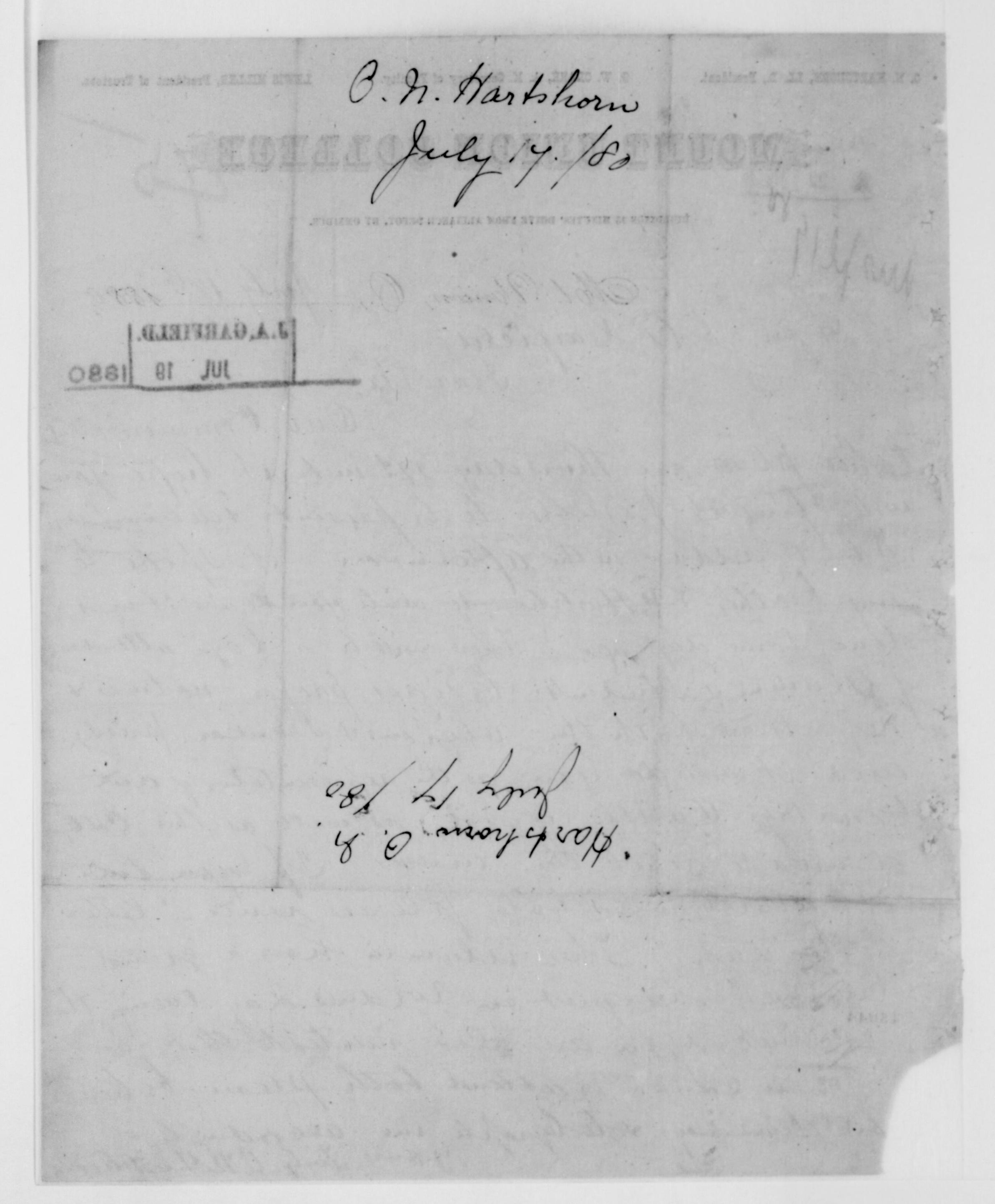 Scanned image of the current content page