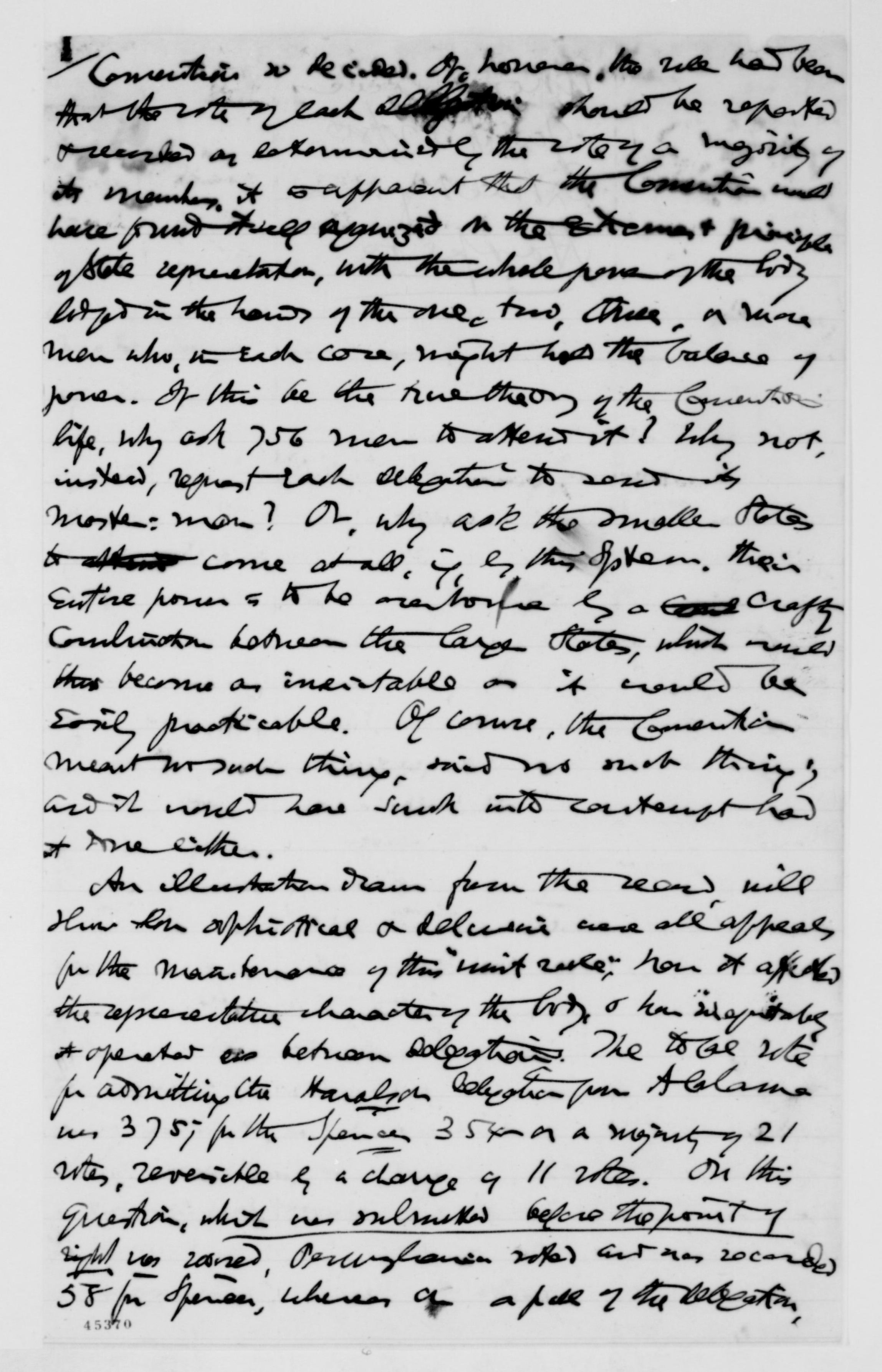 Scanned image of the current content page