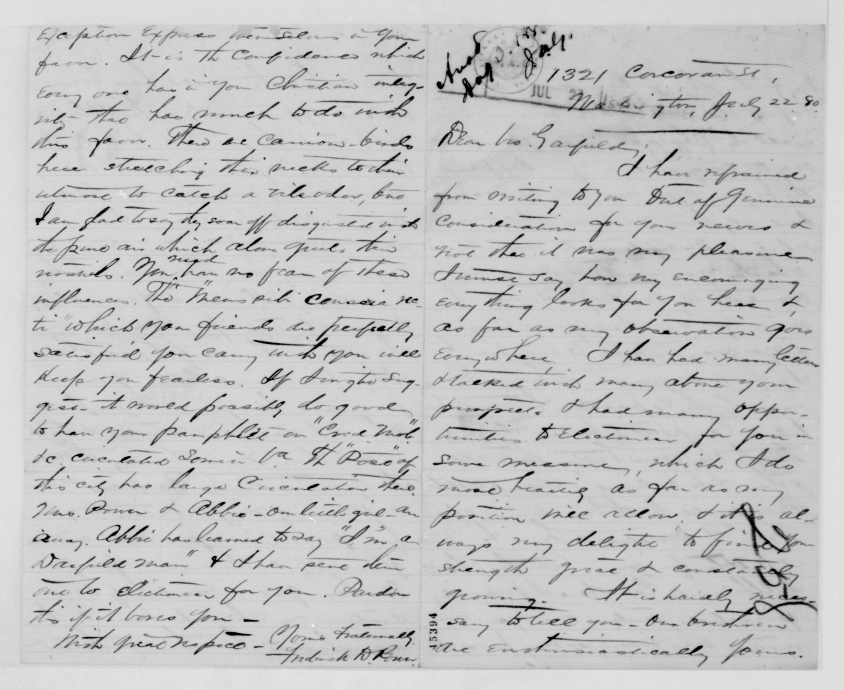 Scanned image of the current content page