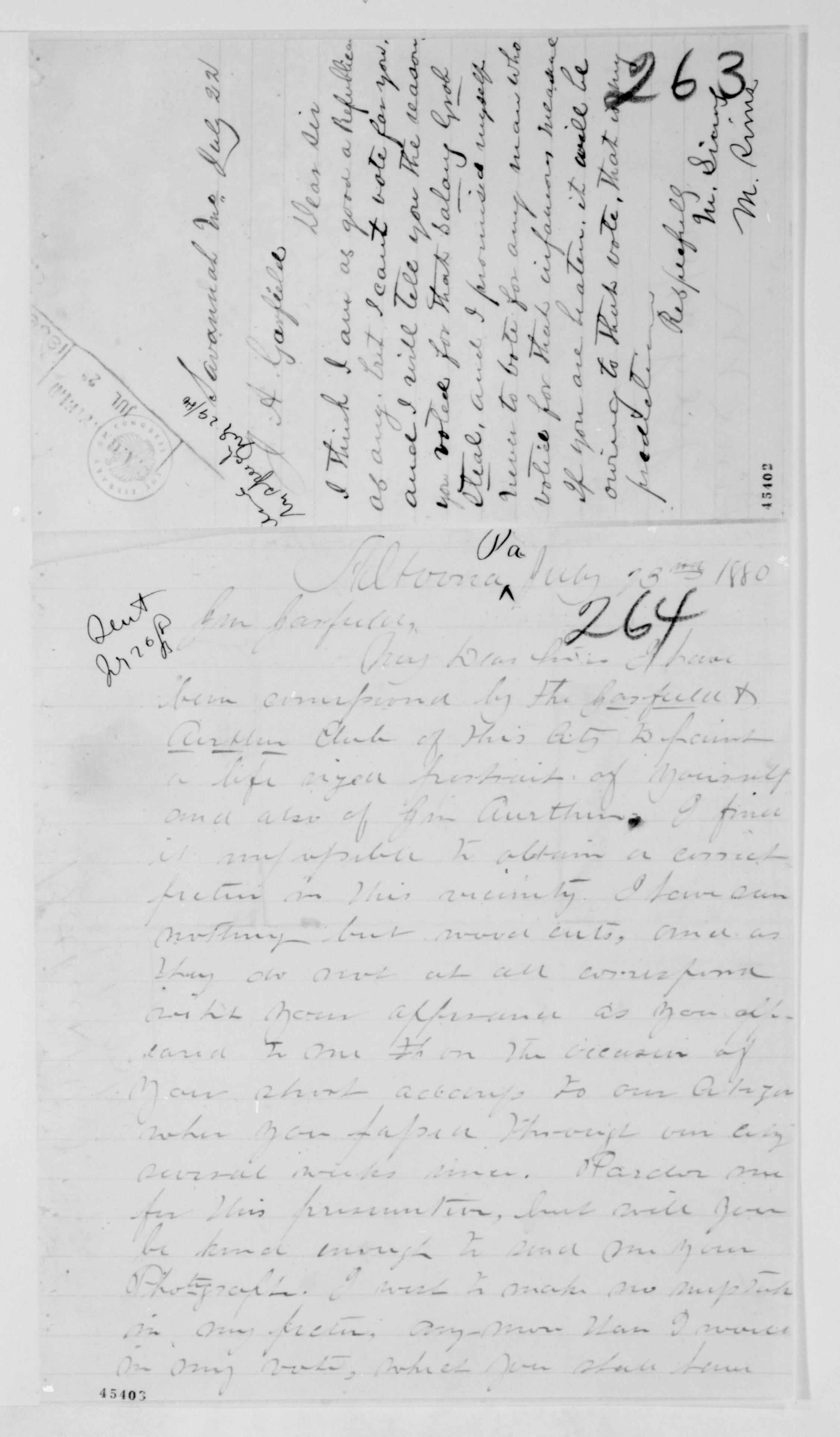 Scanned image of the current content page