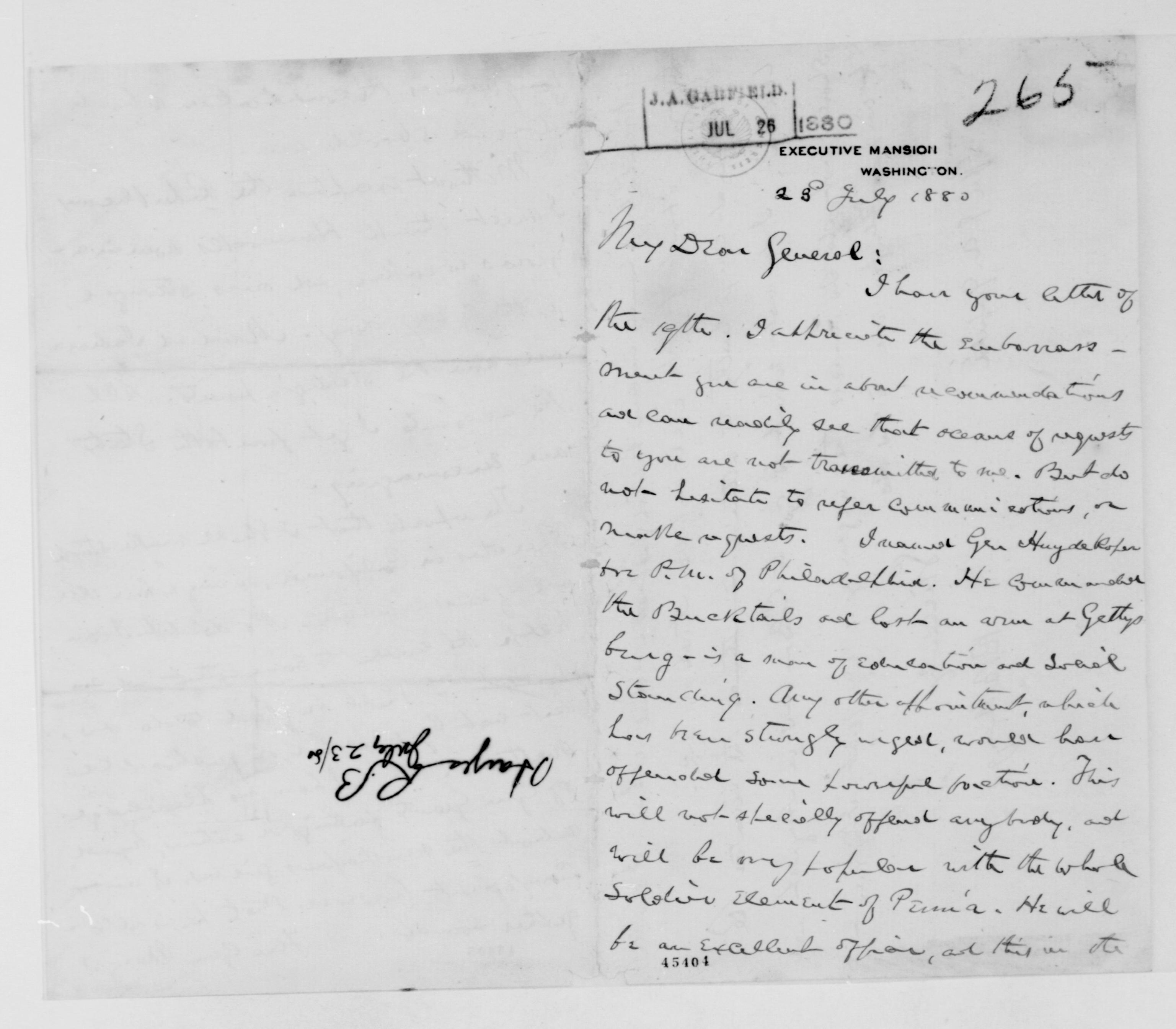 Scanned image of the current content page