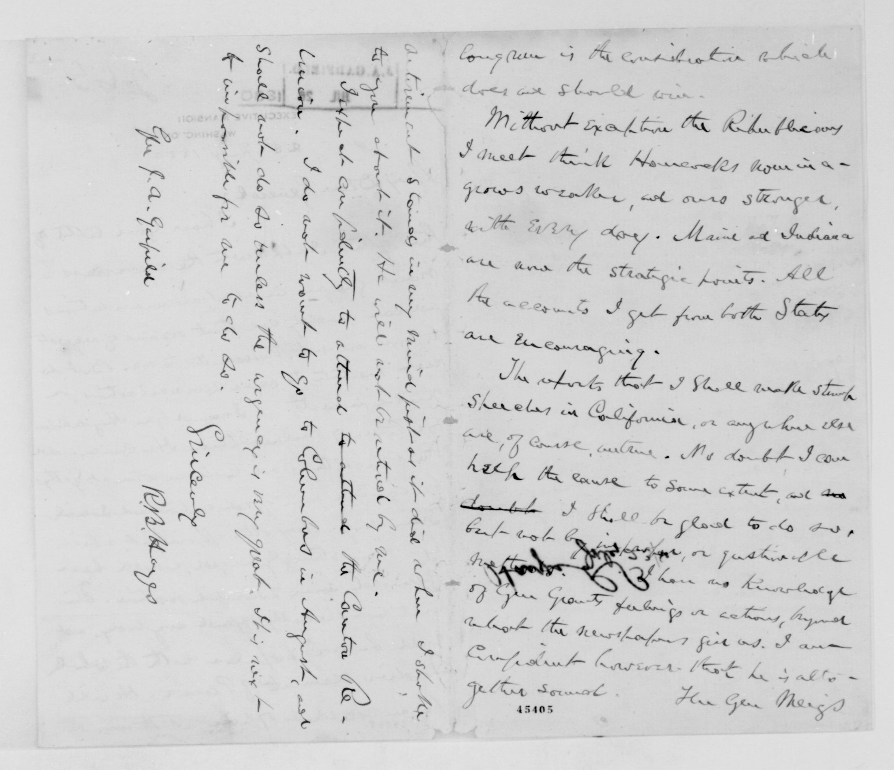 Scanned image of the current content page