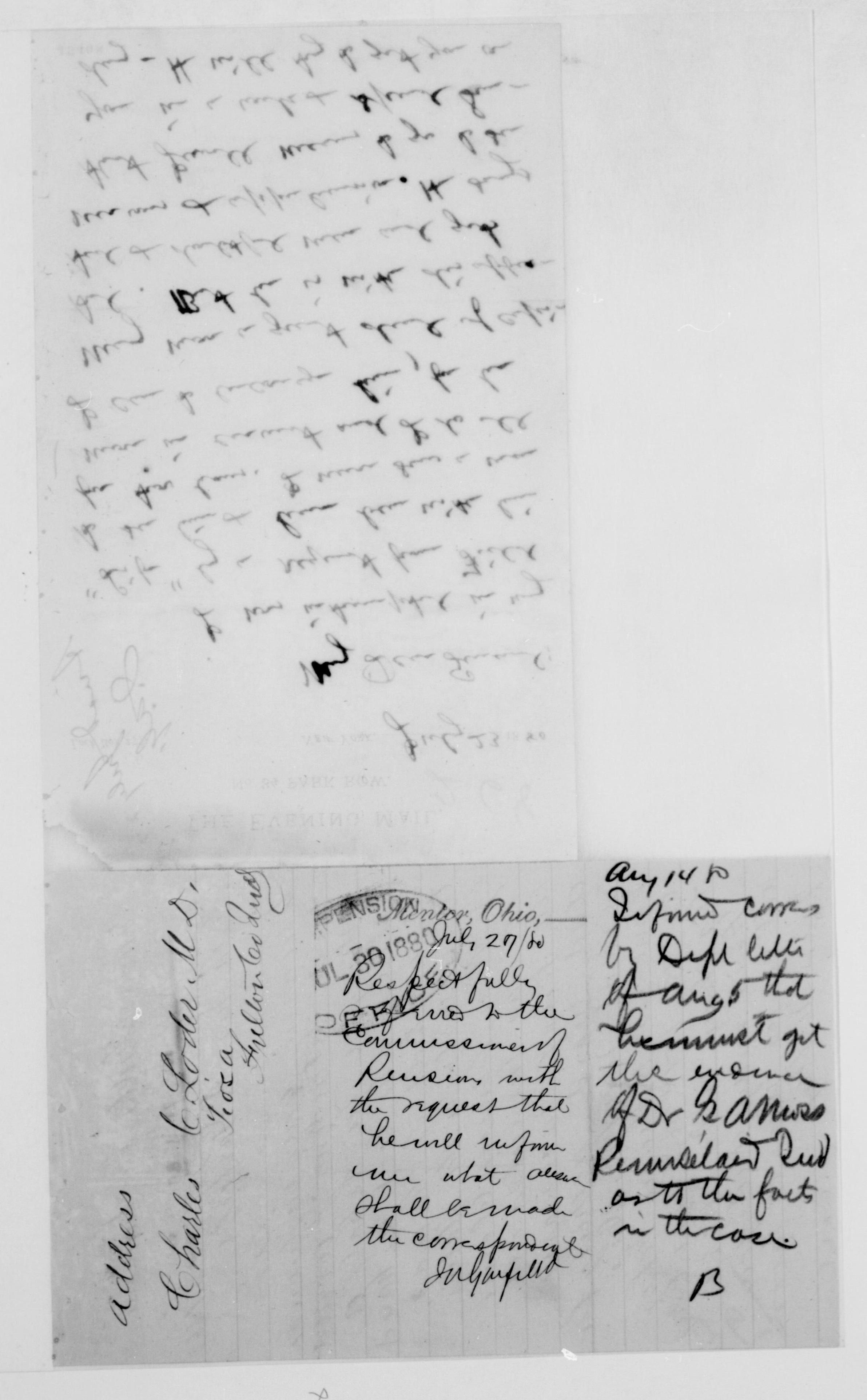 Scanned image of the current content page