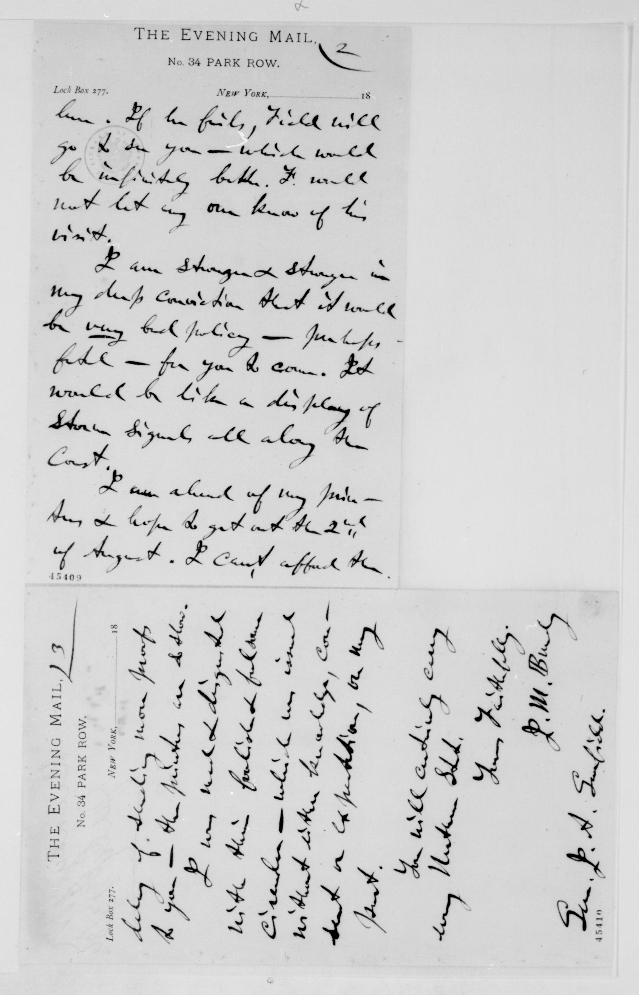 Scanned image of the current content page