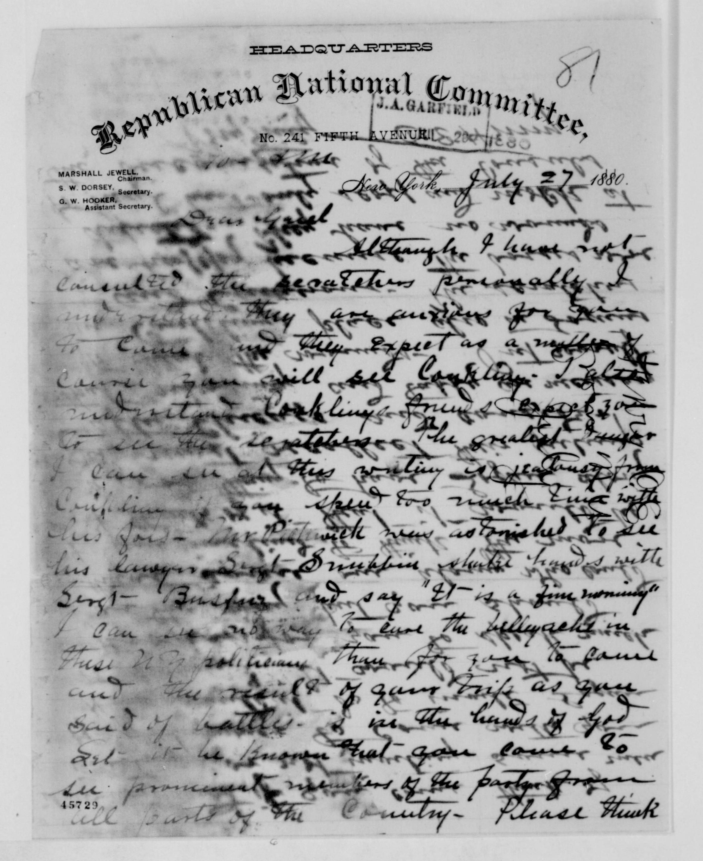 Scanned image of the current content page