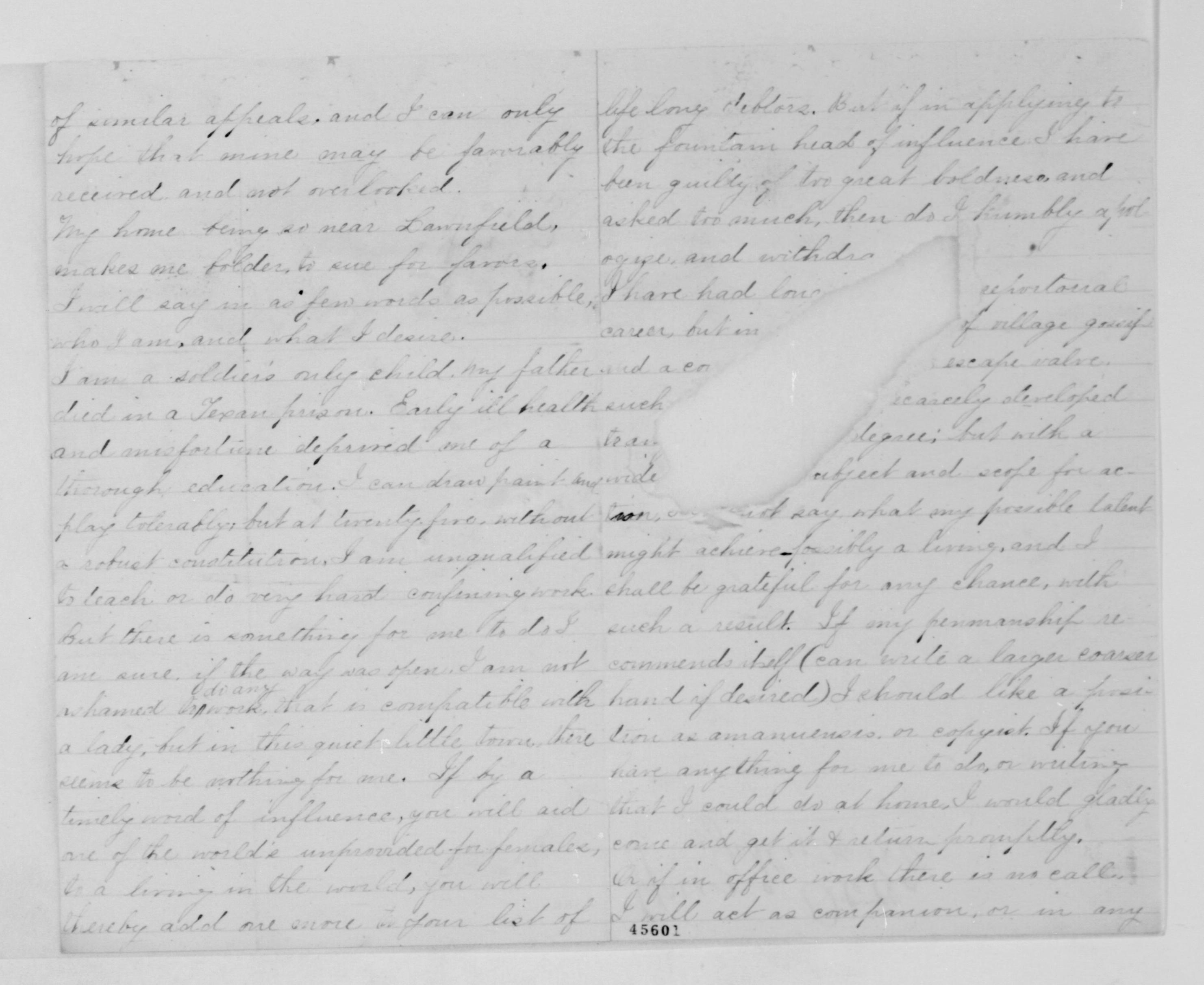 Scanned image of the current content page
