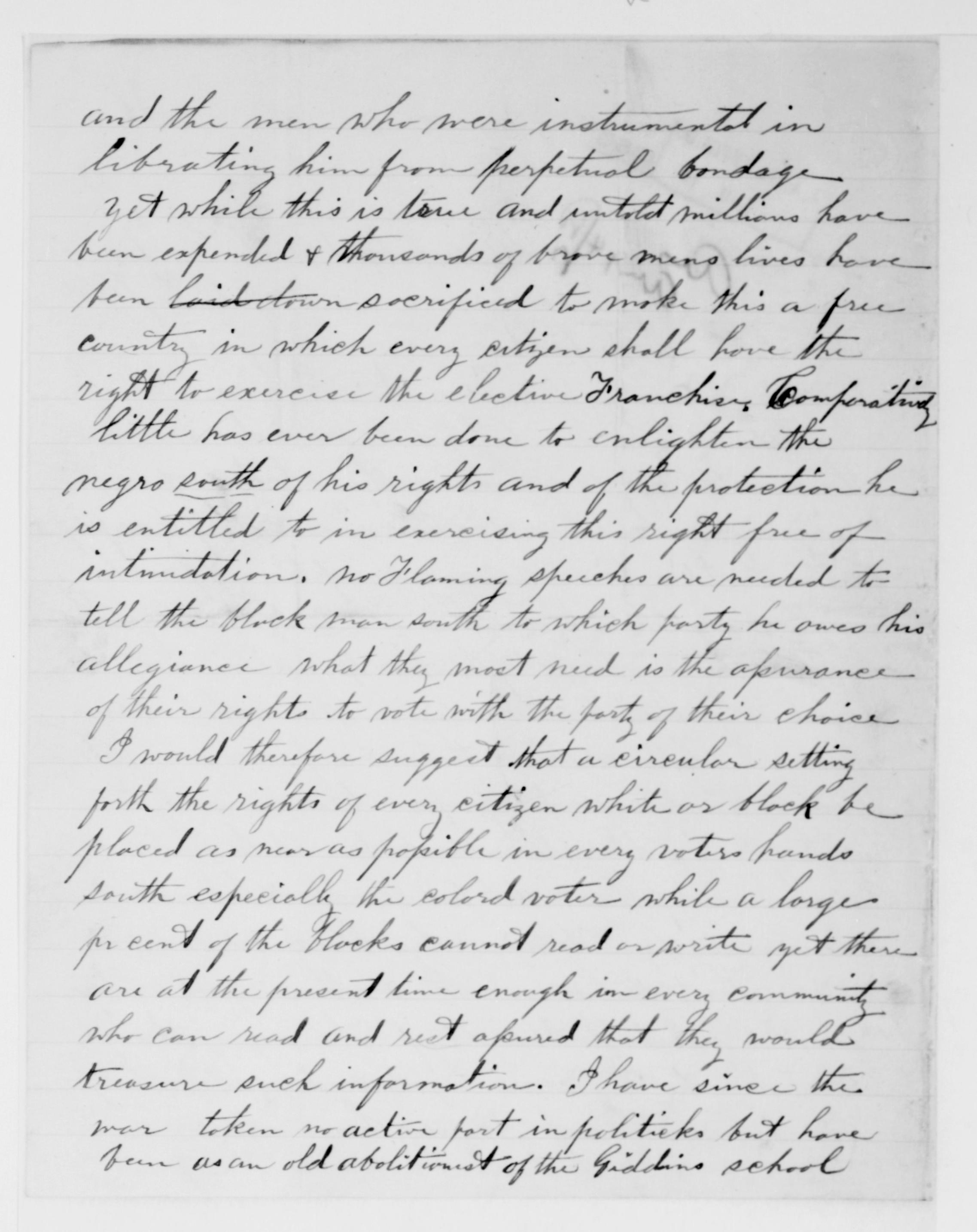 Scanned image of the current content page