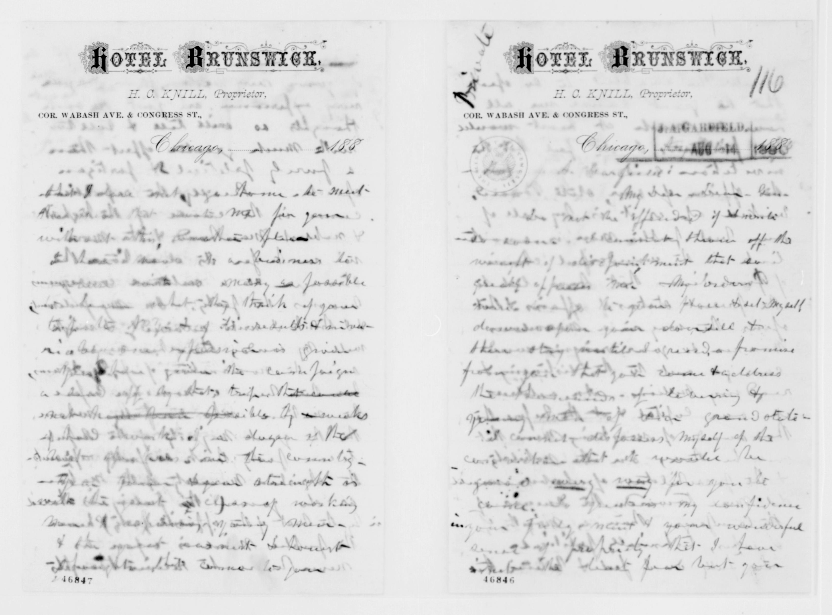 Scanned image of the current content page