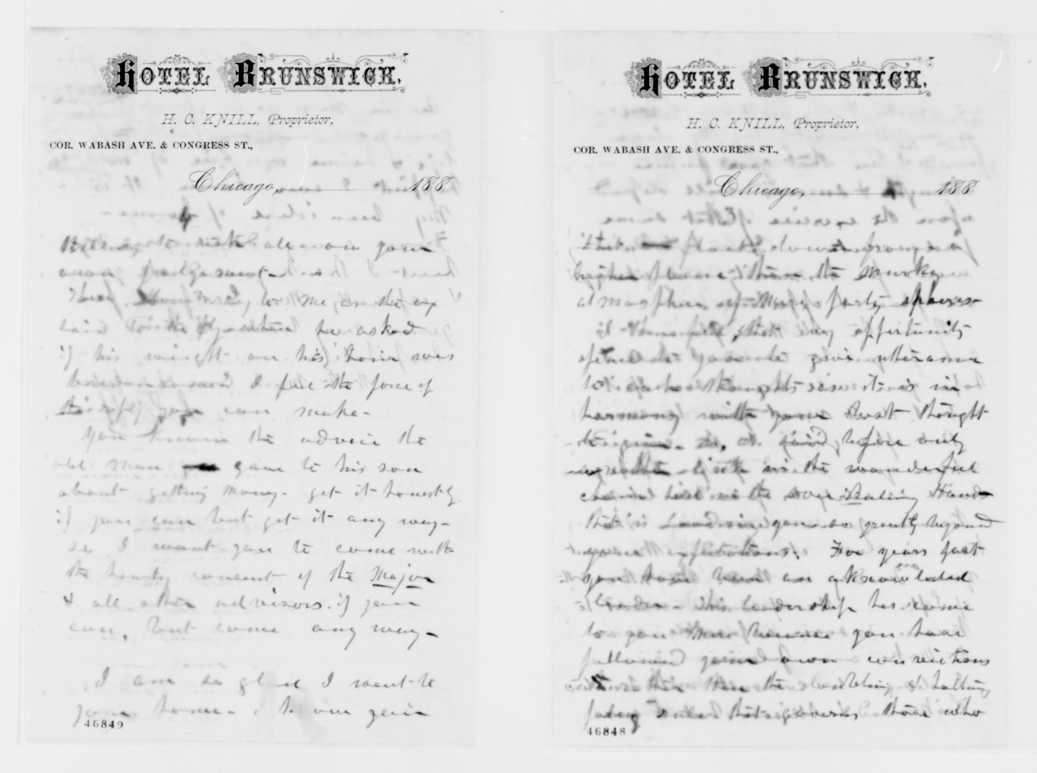 Scanned image of the current content page