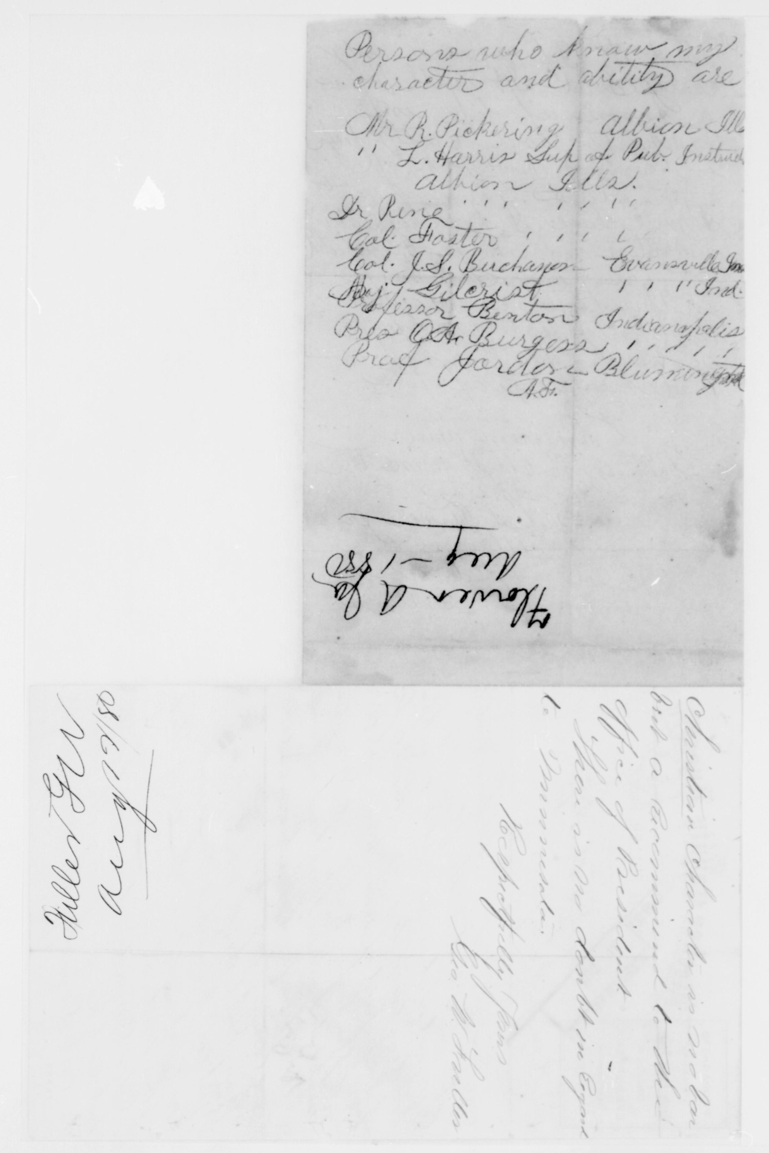 Scanned image of the current content page