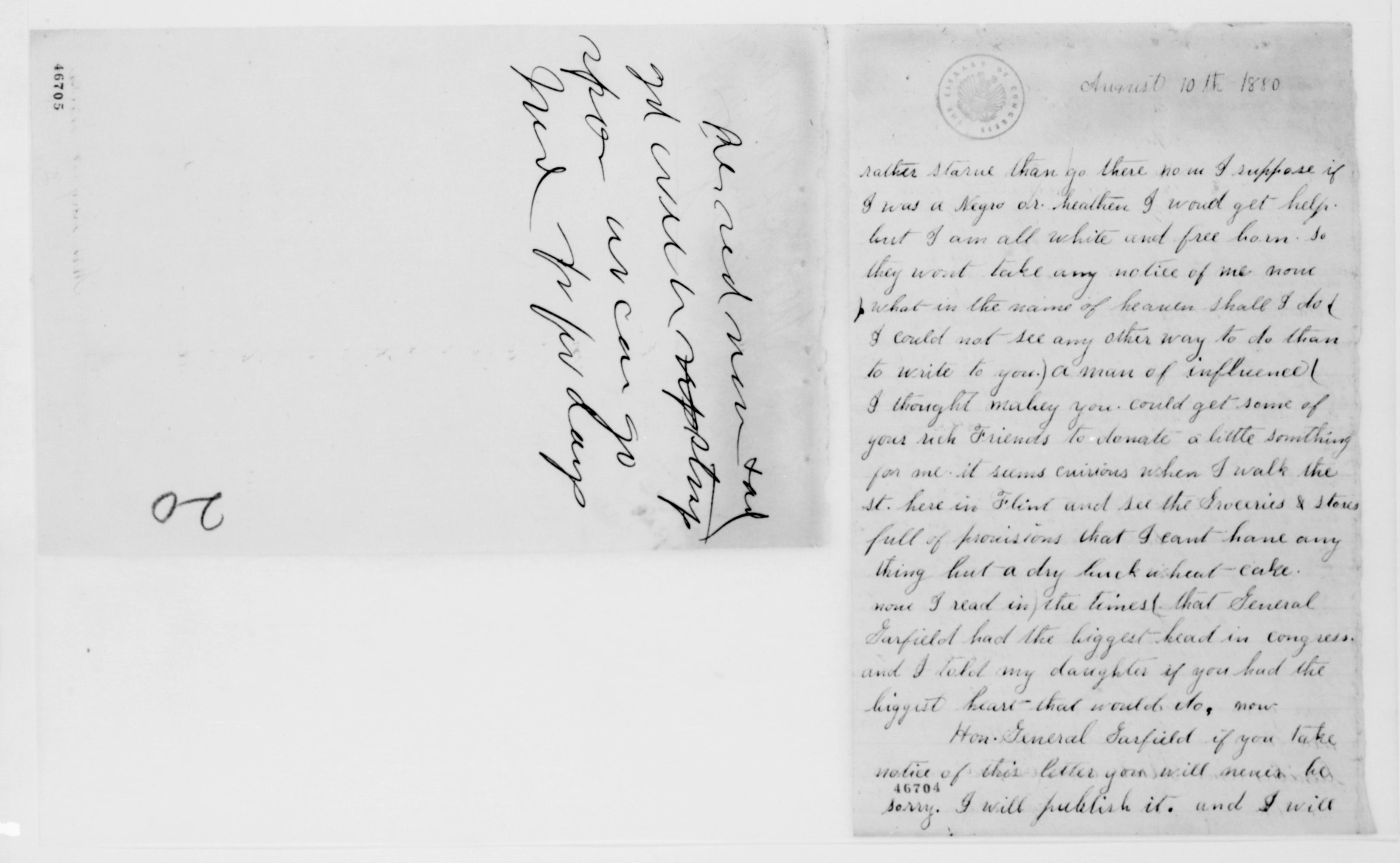 Scanned image of the current content page