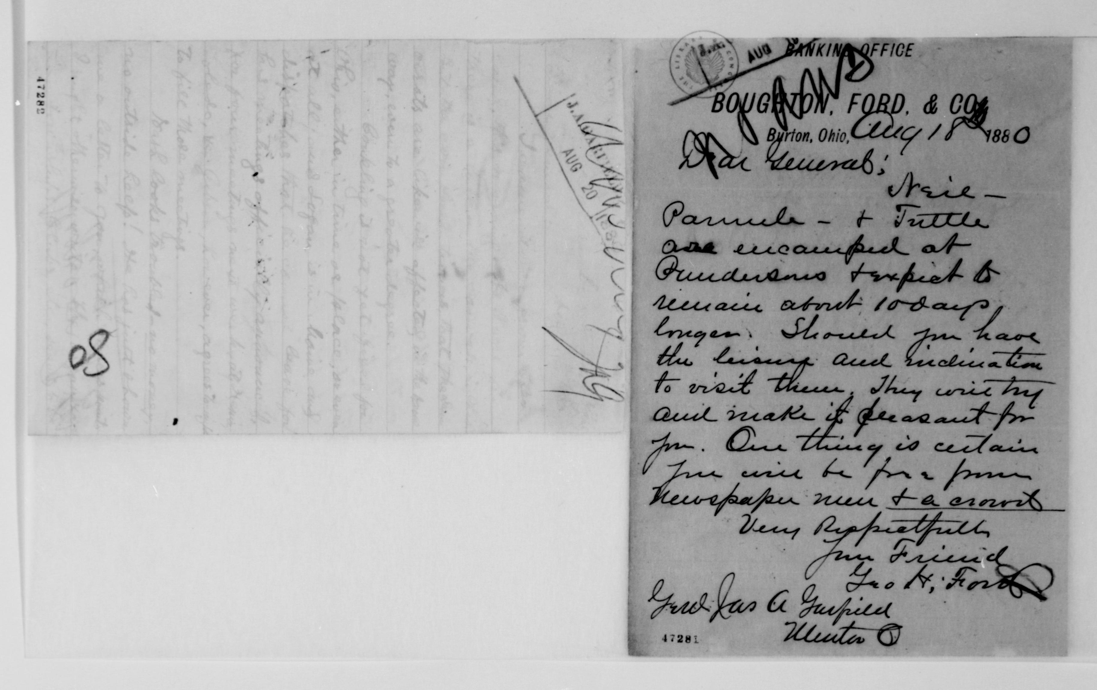 Scanned image of the current content page