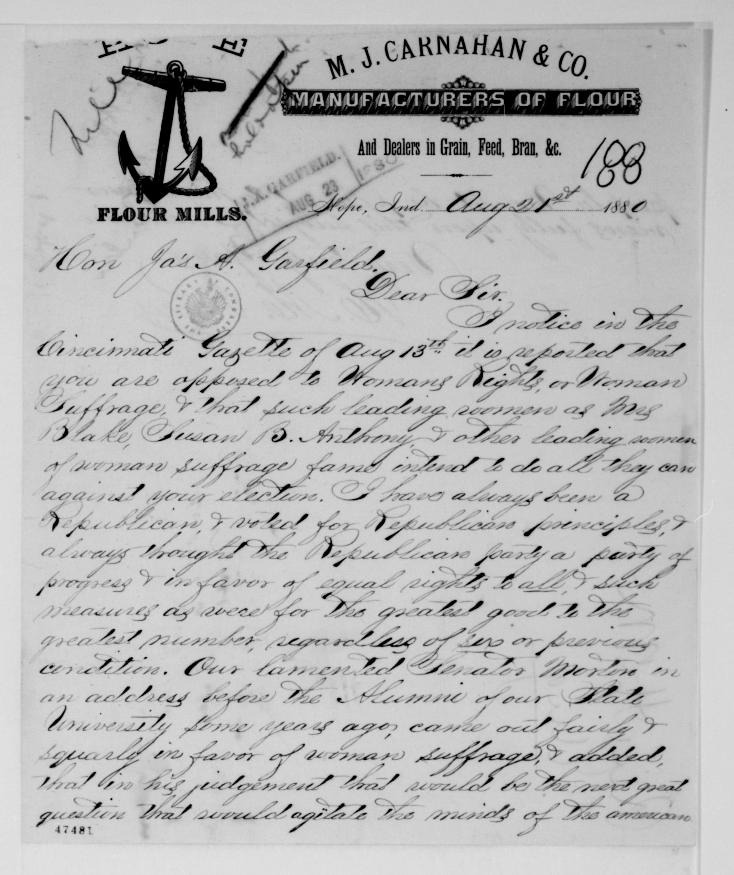 Scanned image of the current content page