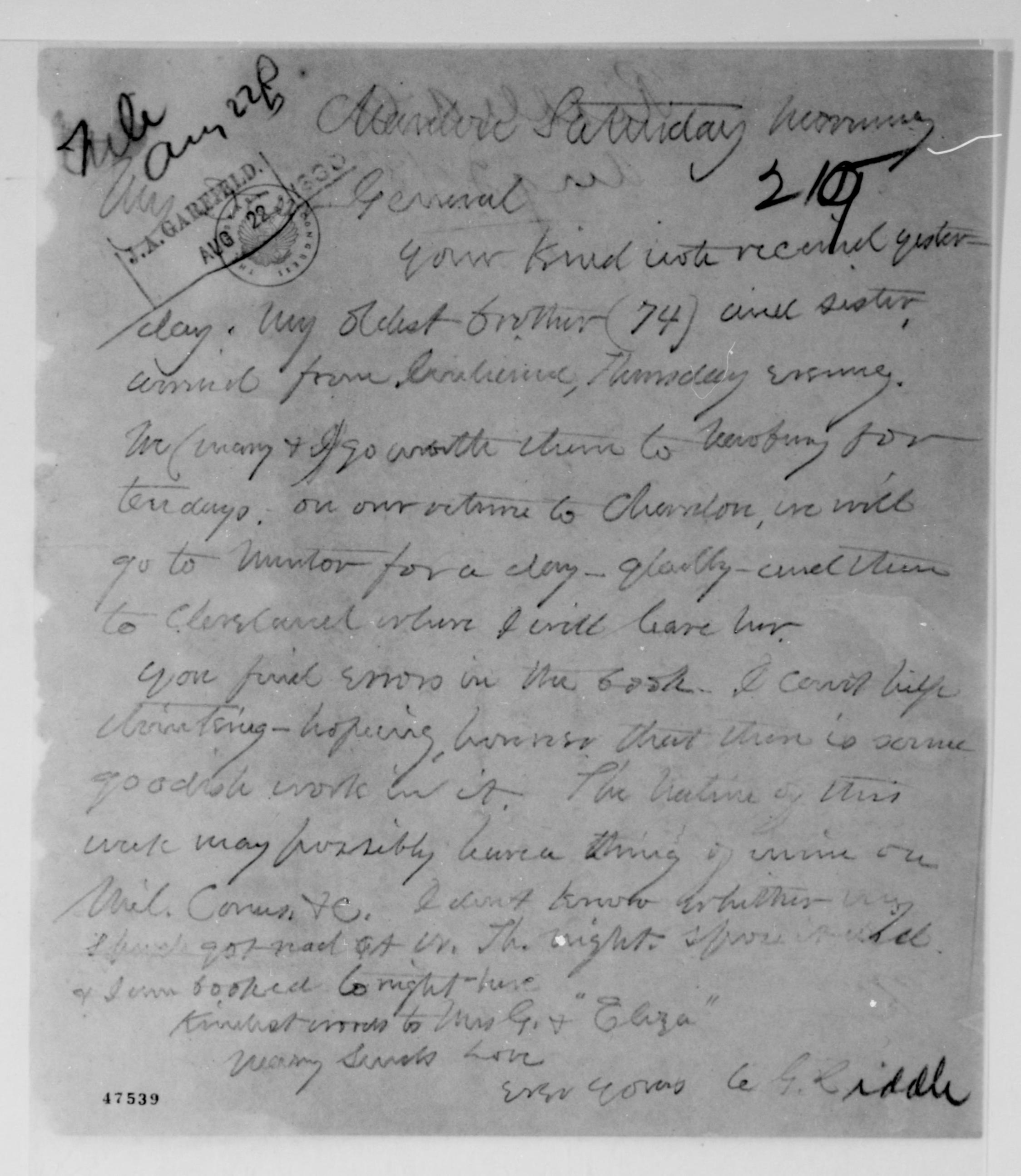 Scanned image of the current content page