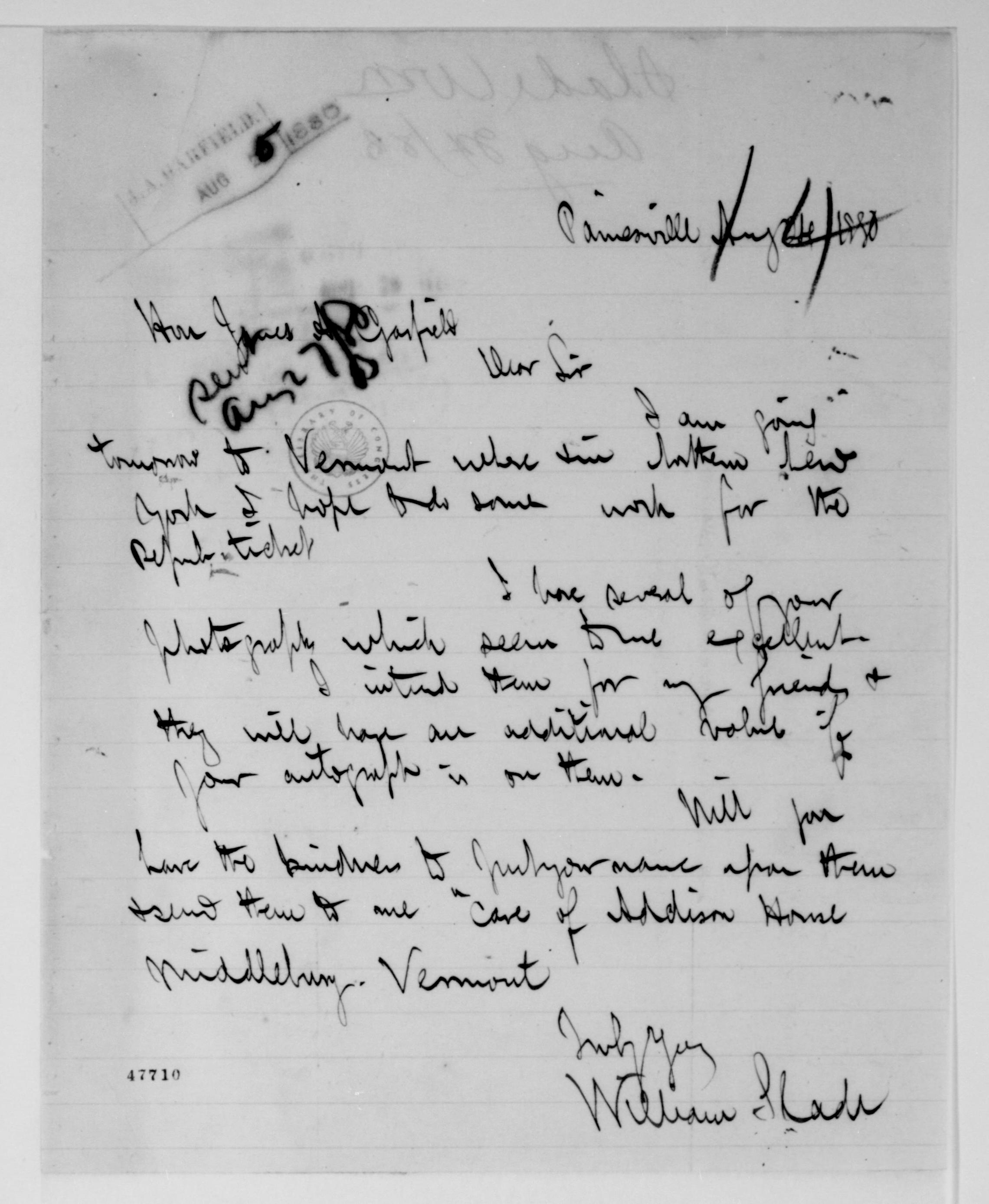 Scanned image of the current content page