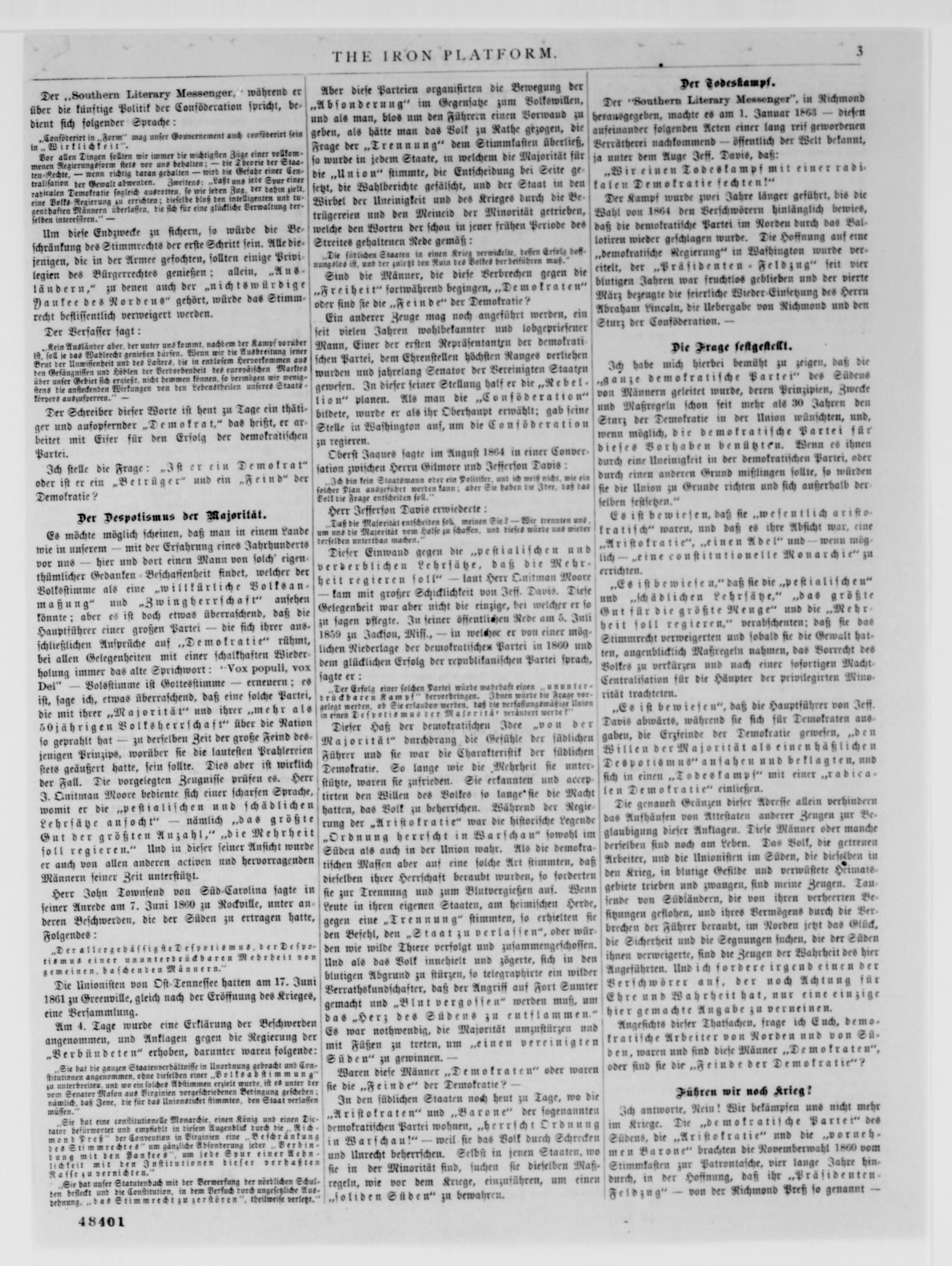 Scanned image of the current content page