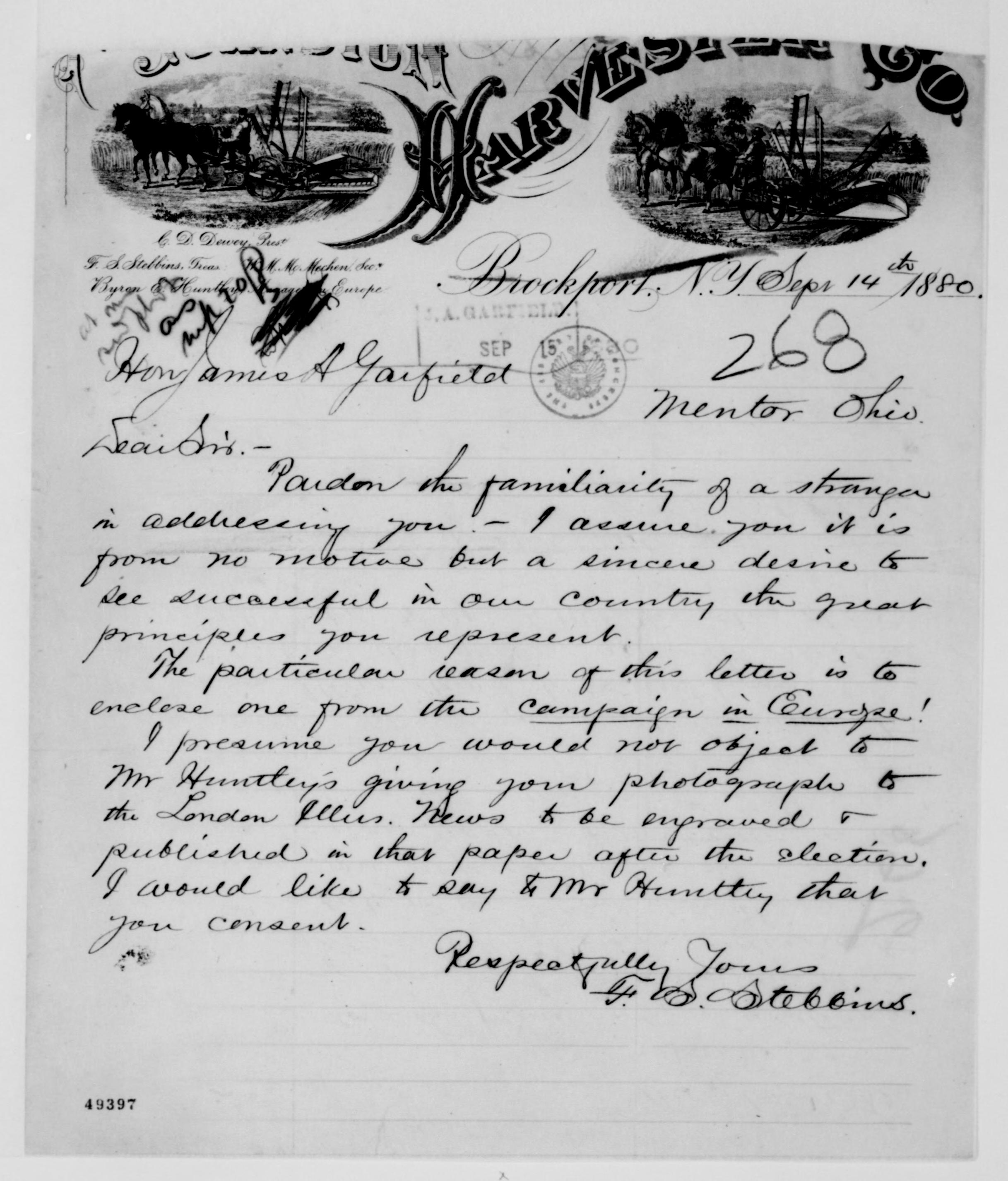 Scanned image of the current content page