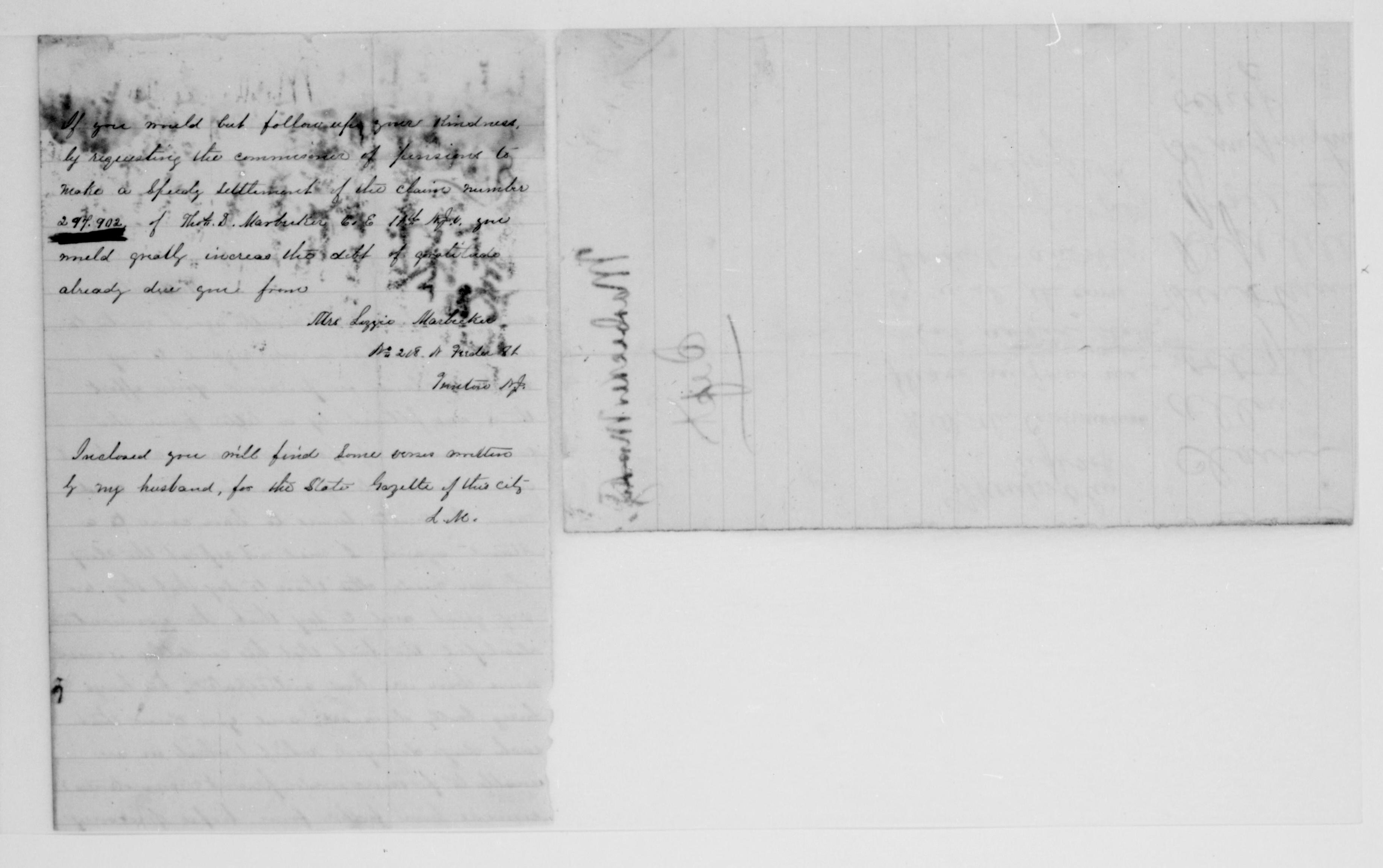 Scanned image of the current content page