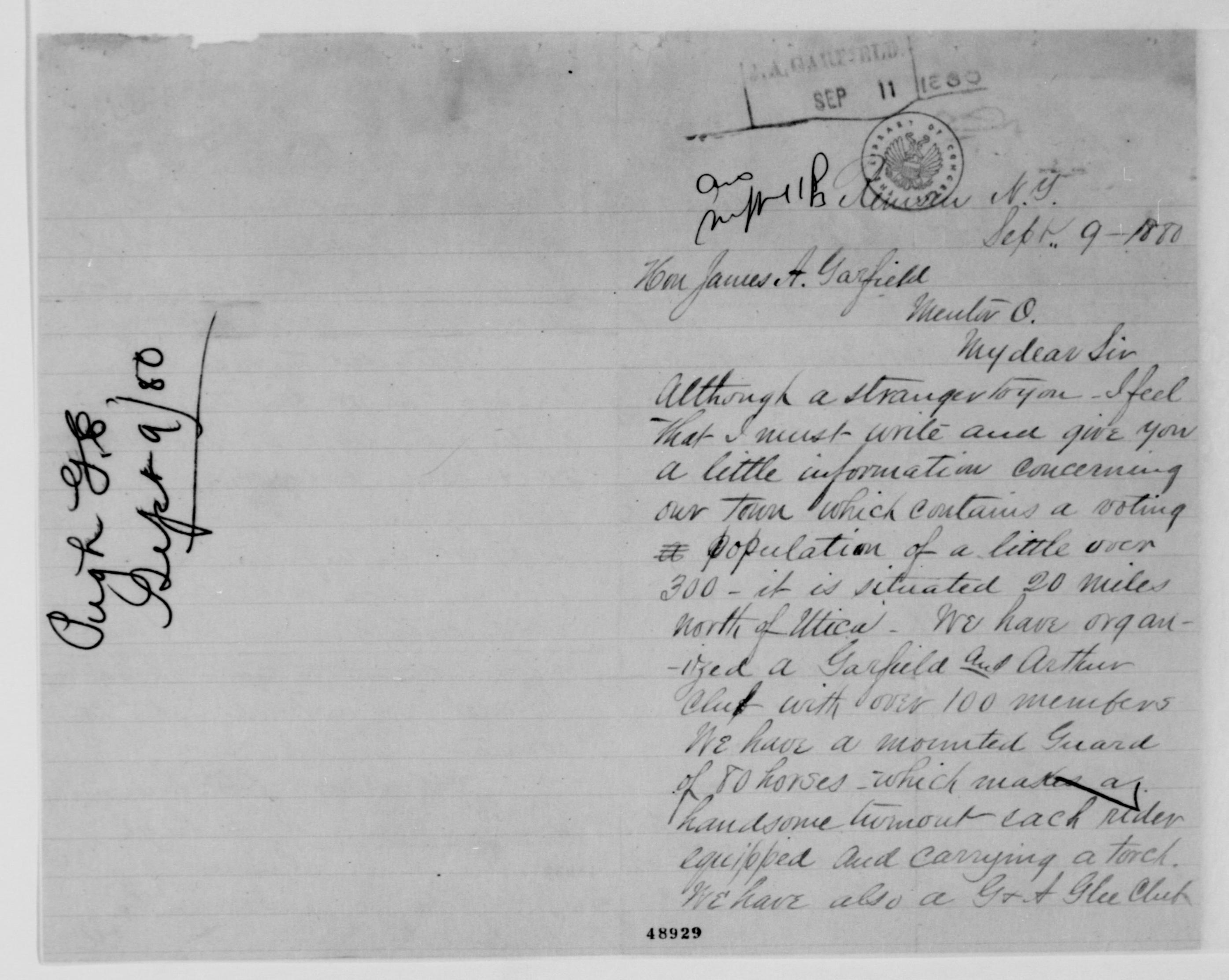 Scanned image of the current content page
