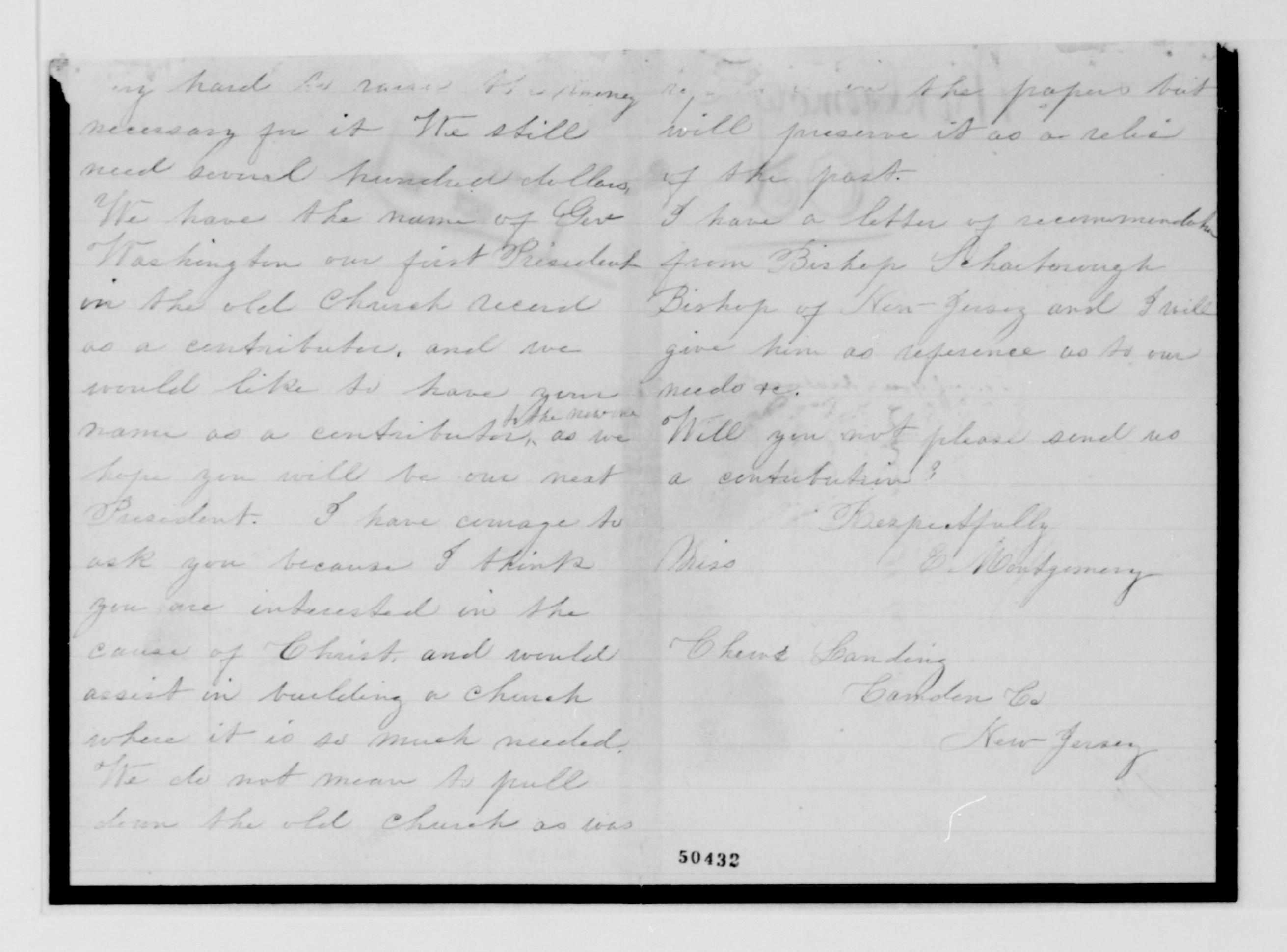 Scanned image of the current content page