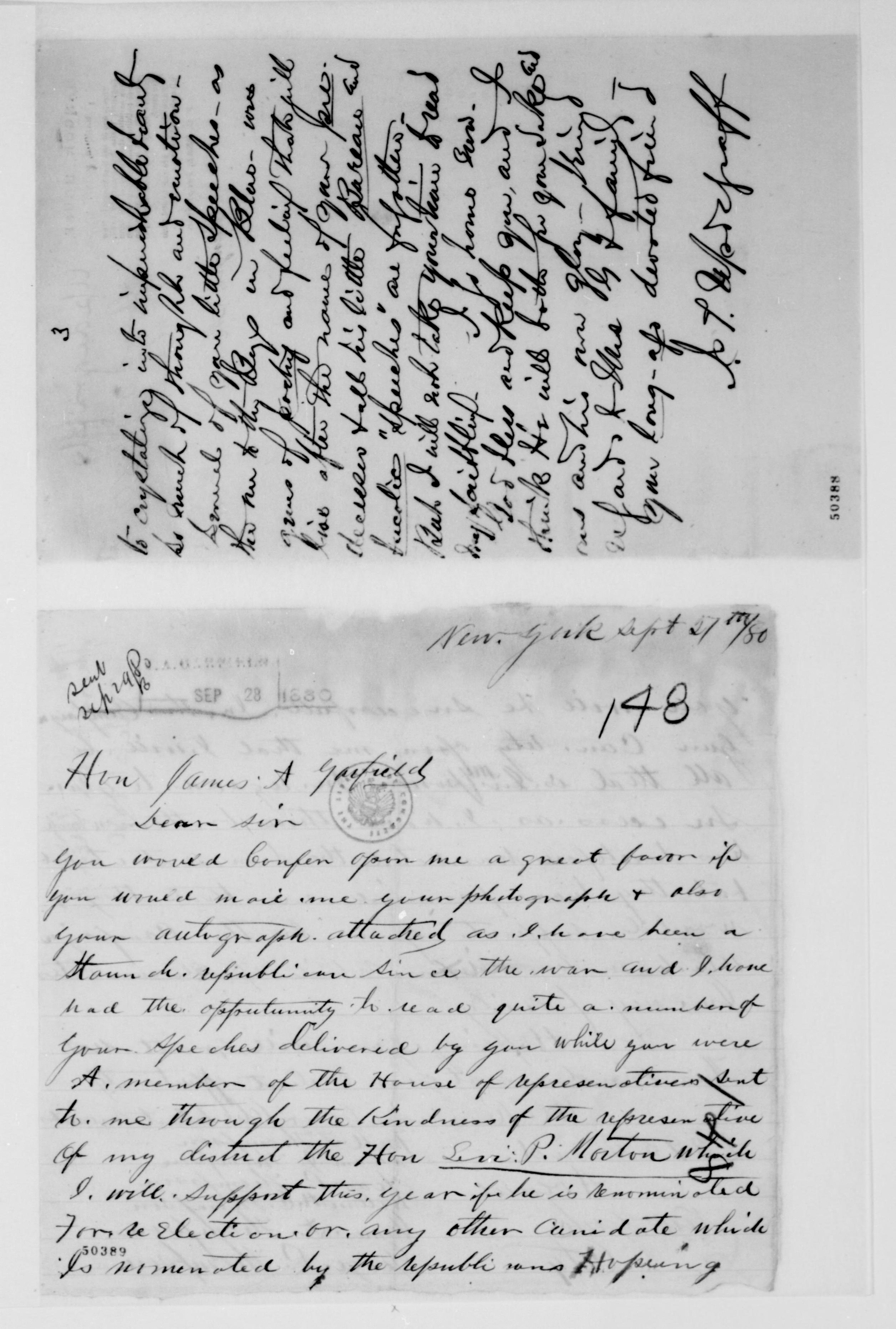 Scanned image of the current content page