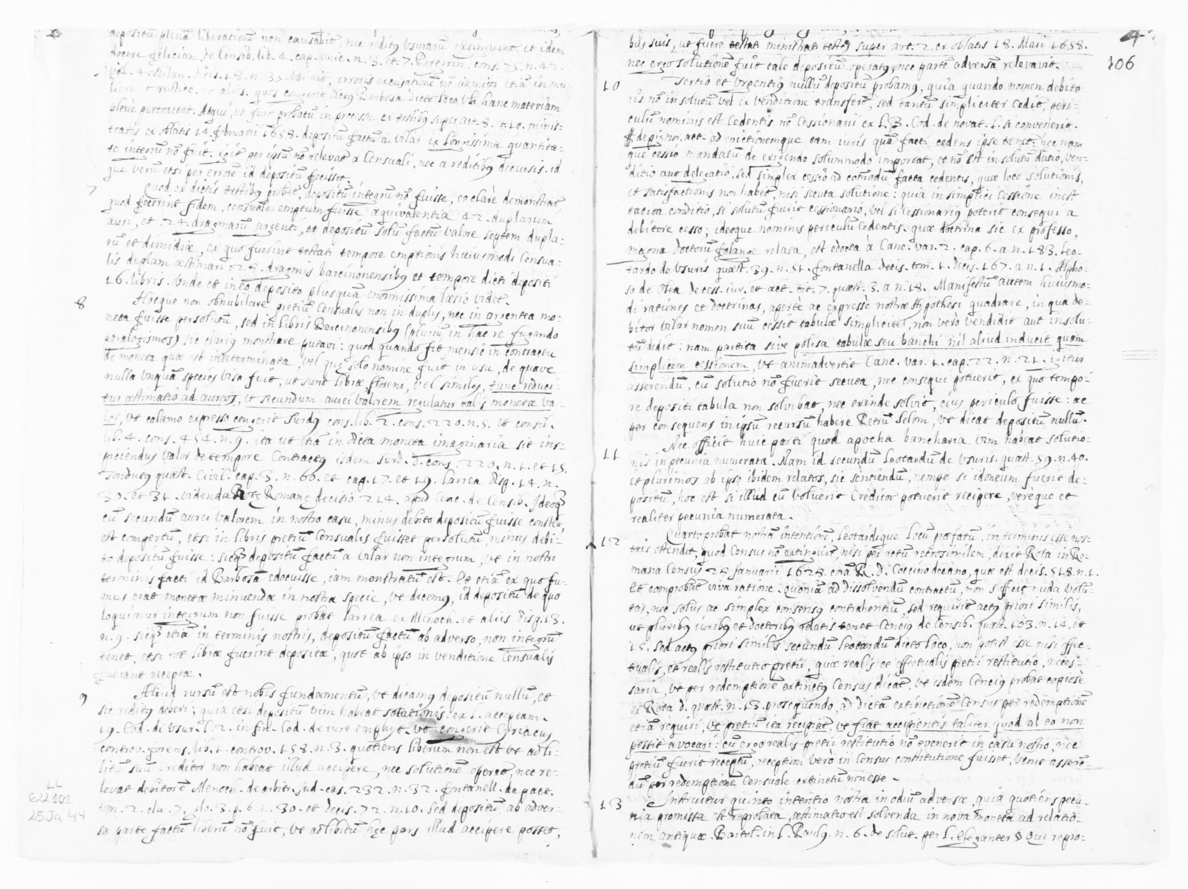 Scanned image of the current content page