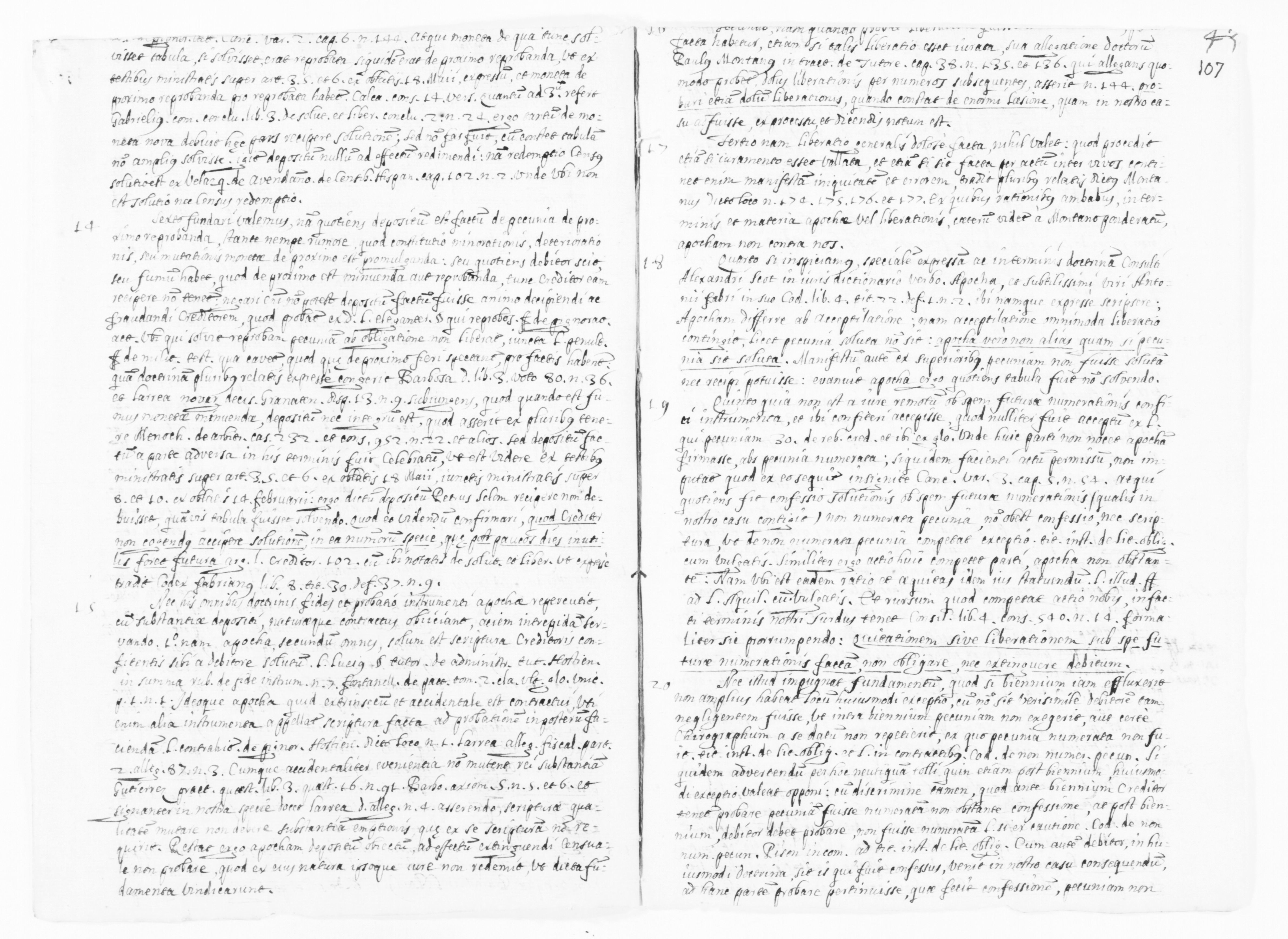 Scanned image of the current content page