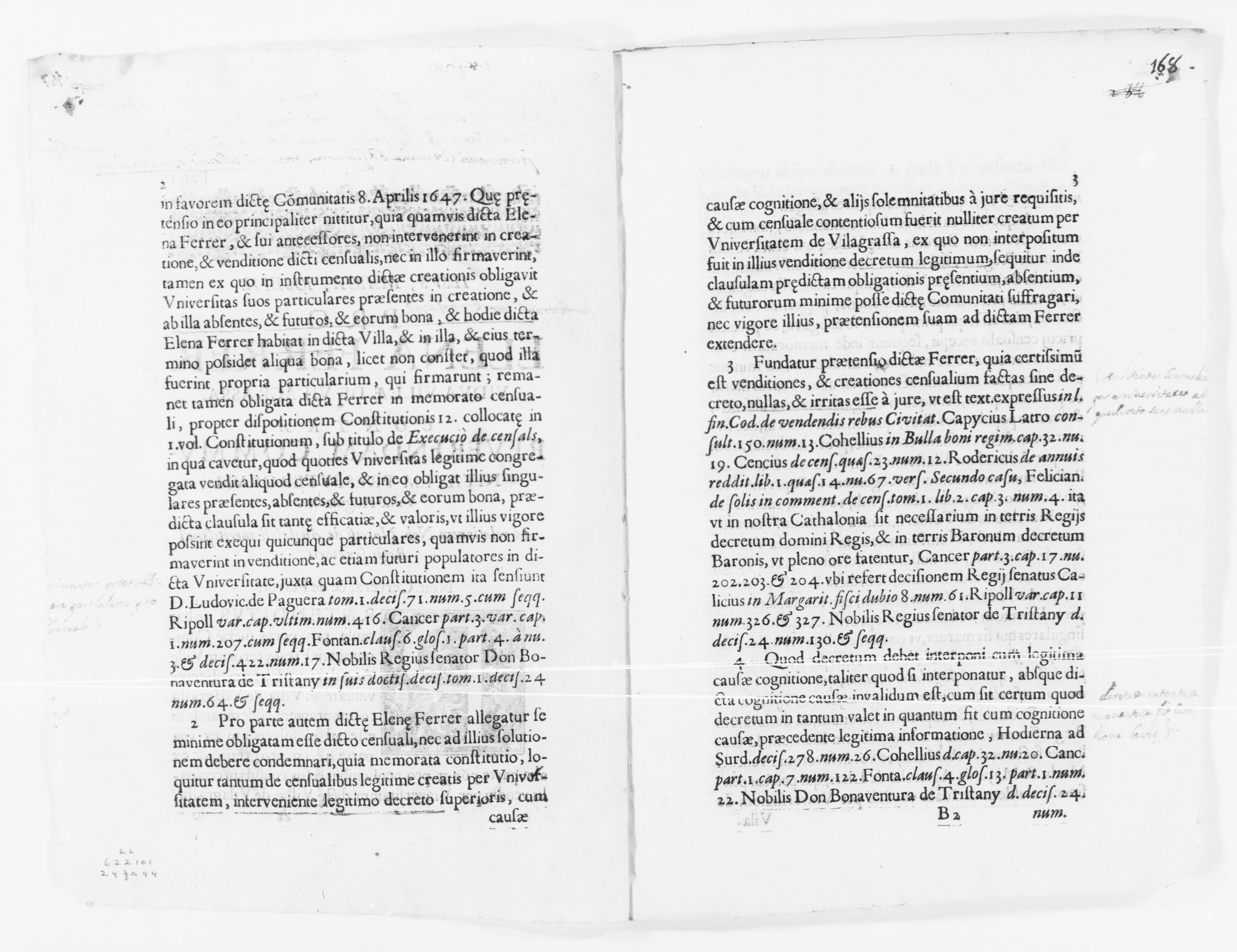 Scanned image of the current content page