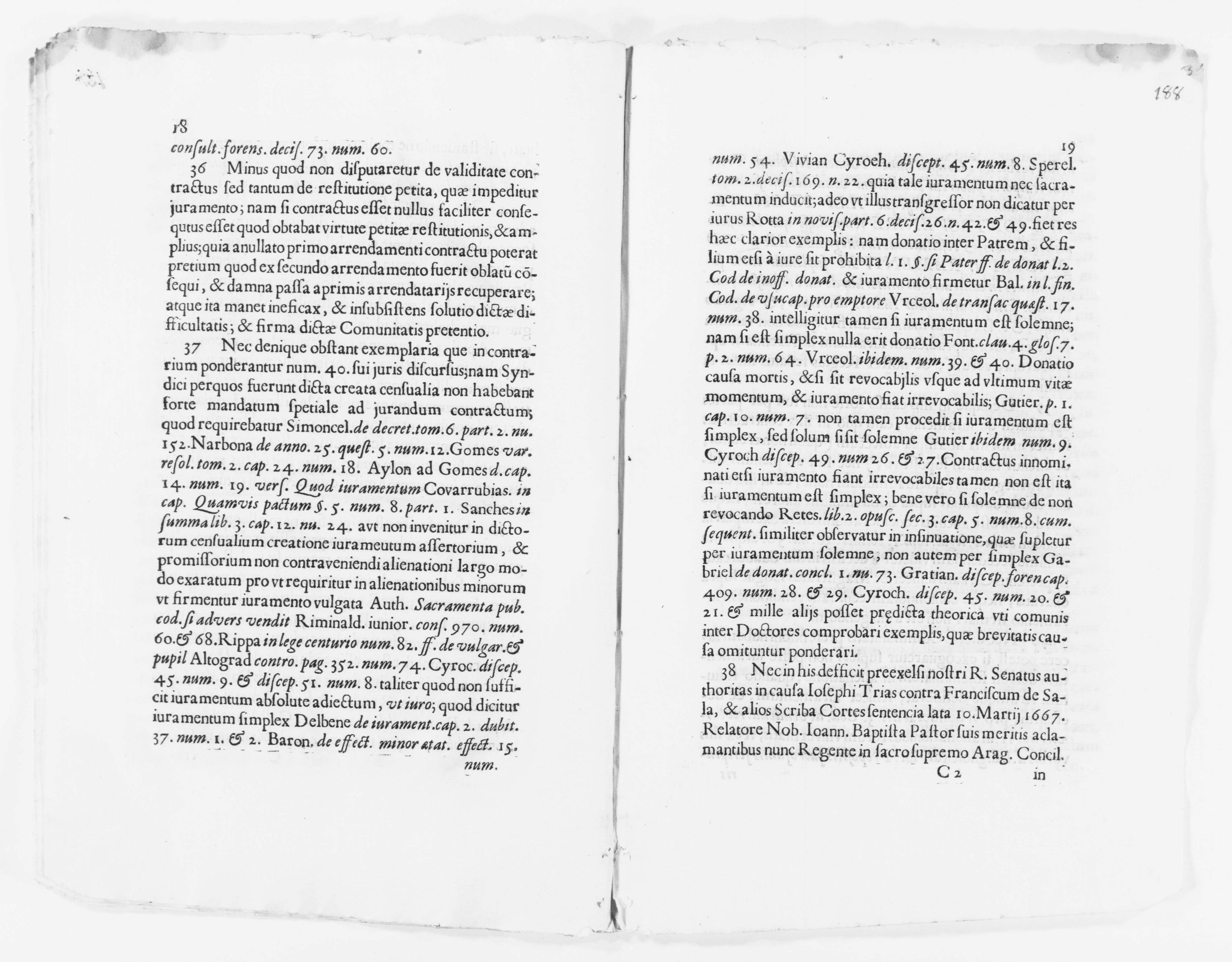 Scanned image of the current content page
