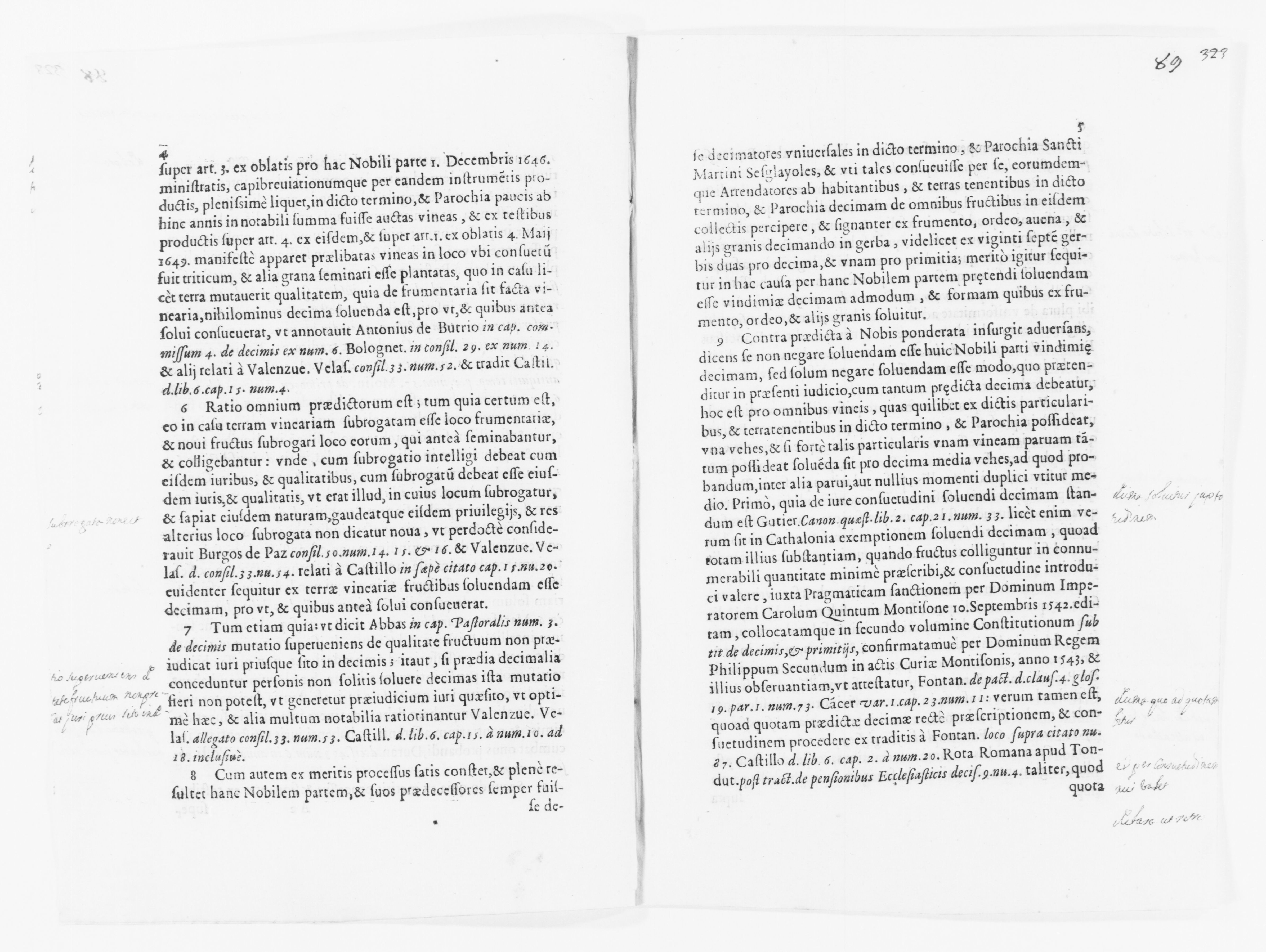 Scanned image of the current content page