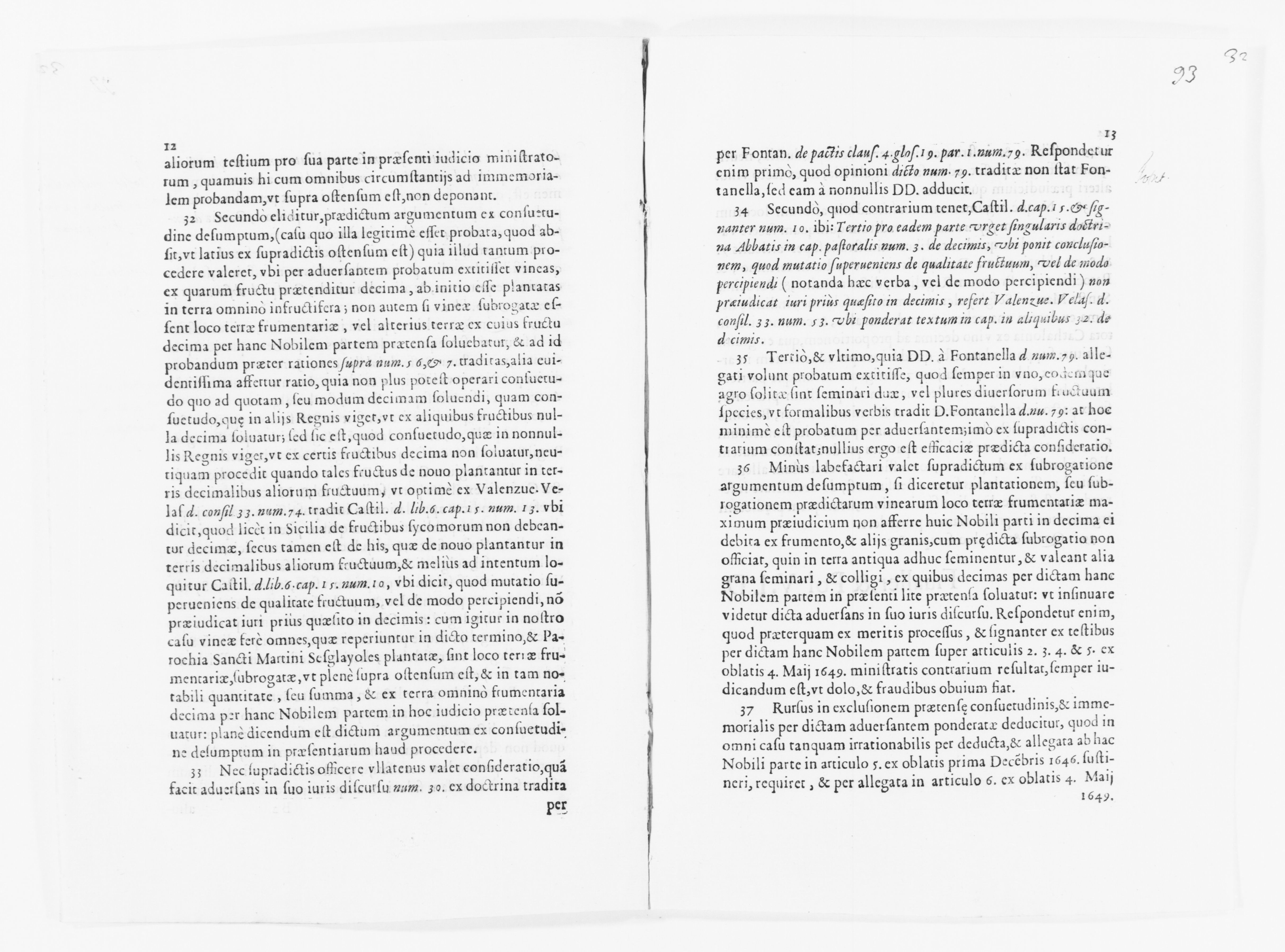 Scanned image of the current content page