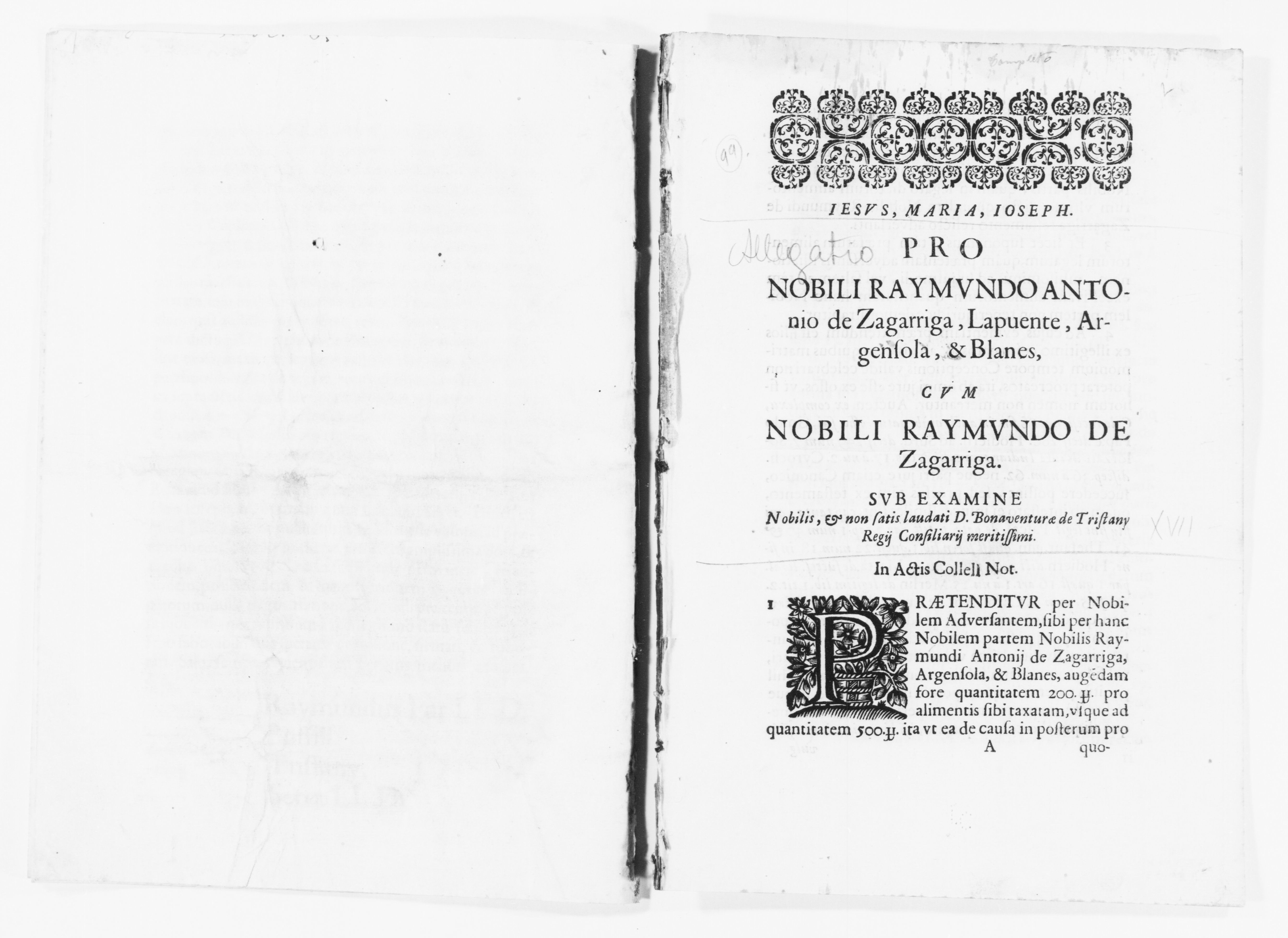 Scanned image of the current content page