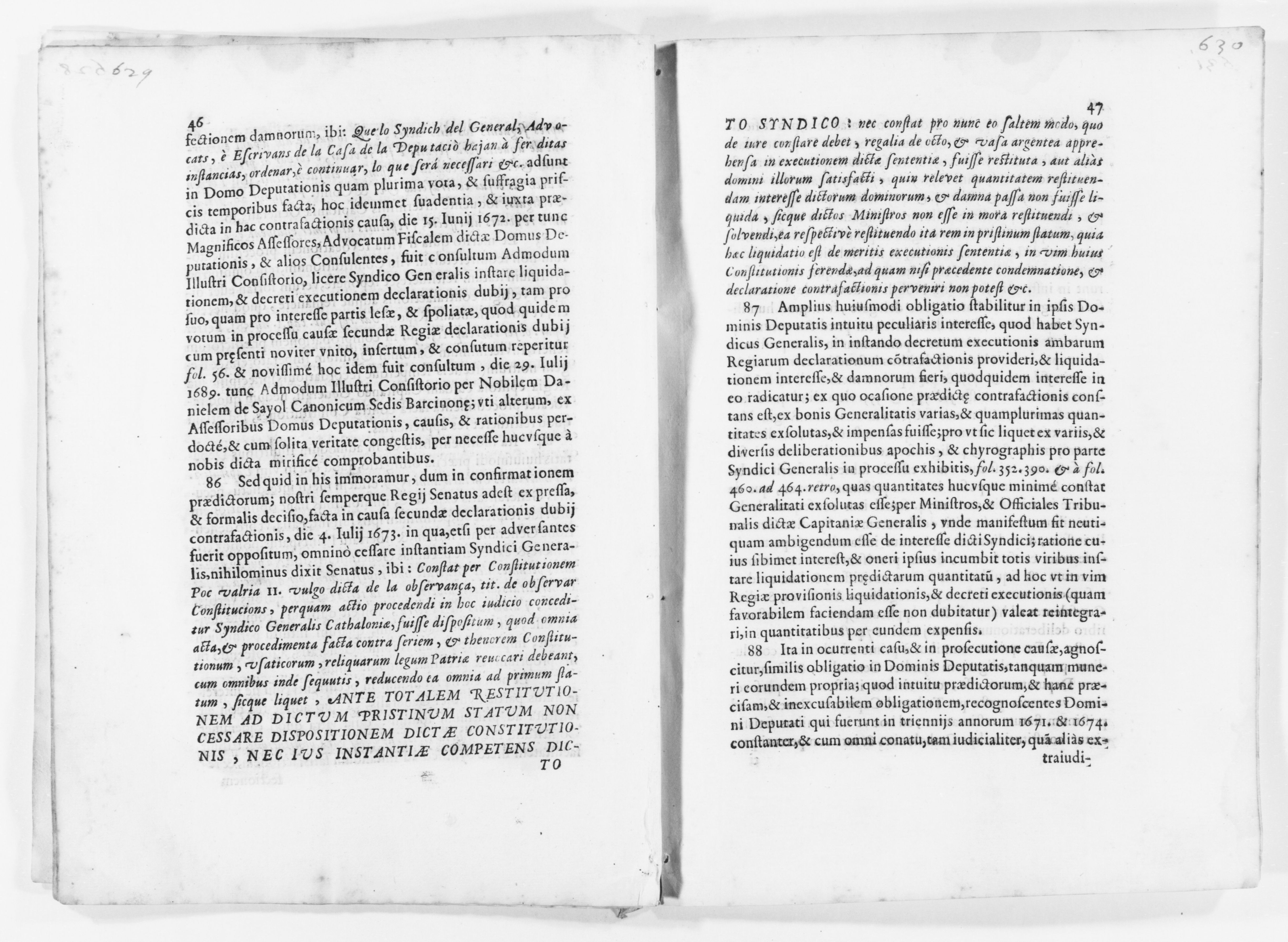 Scanned image of the current content page