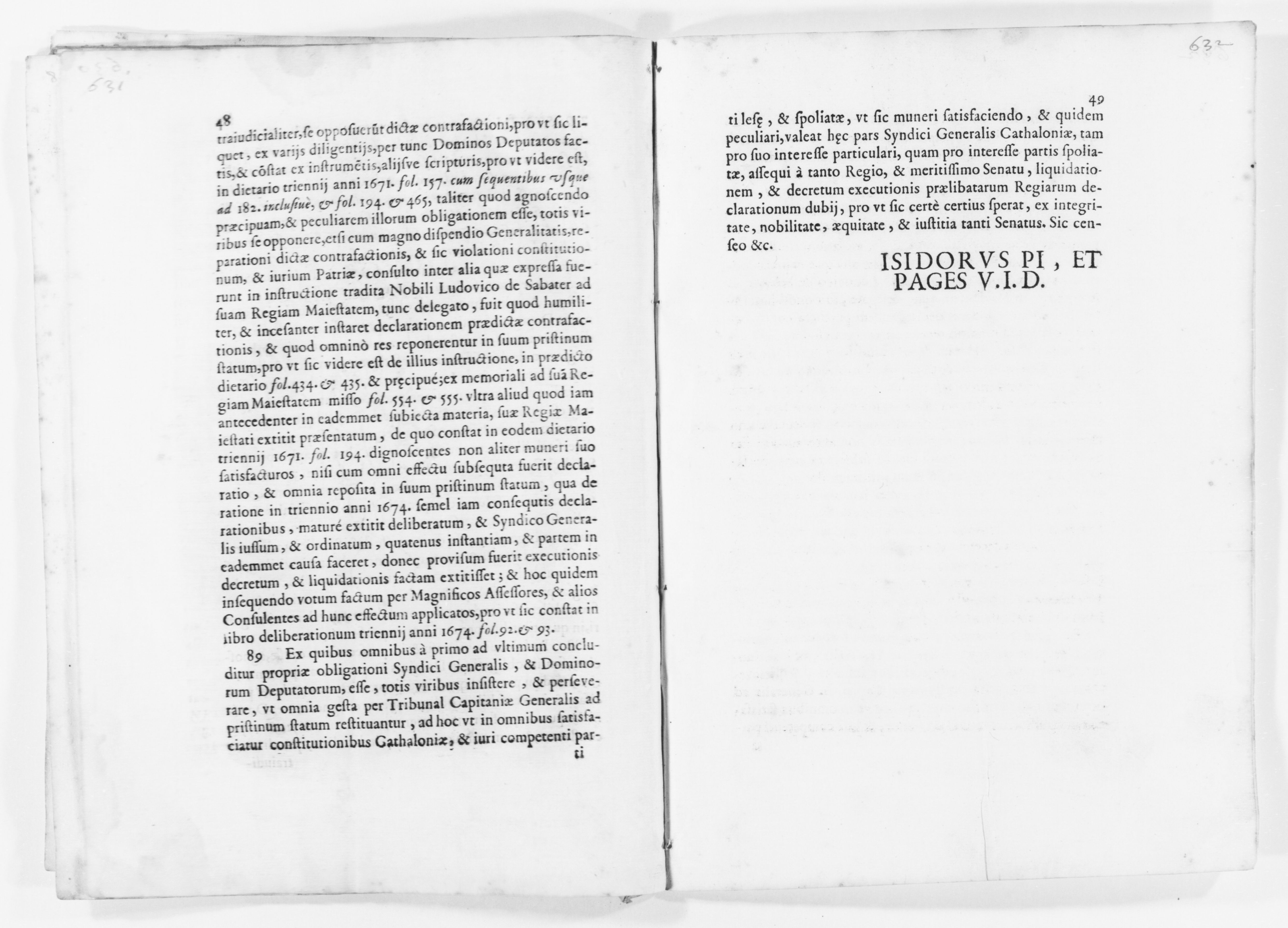 Scanned image of the current content page