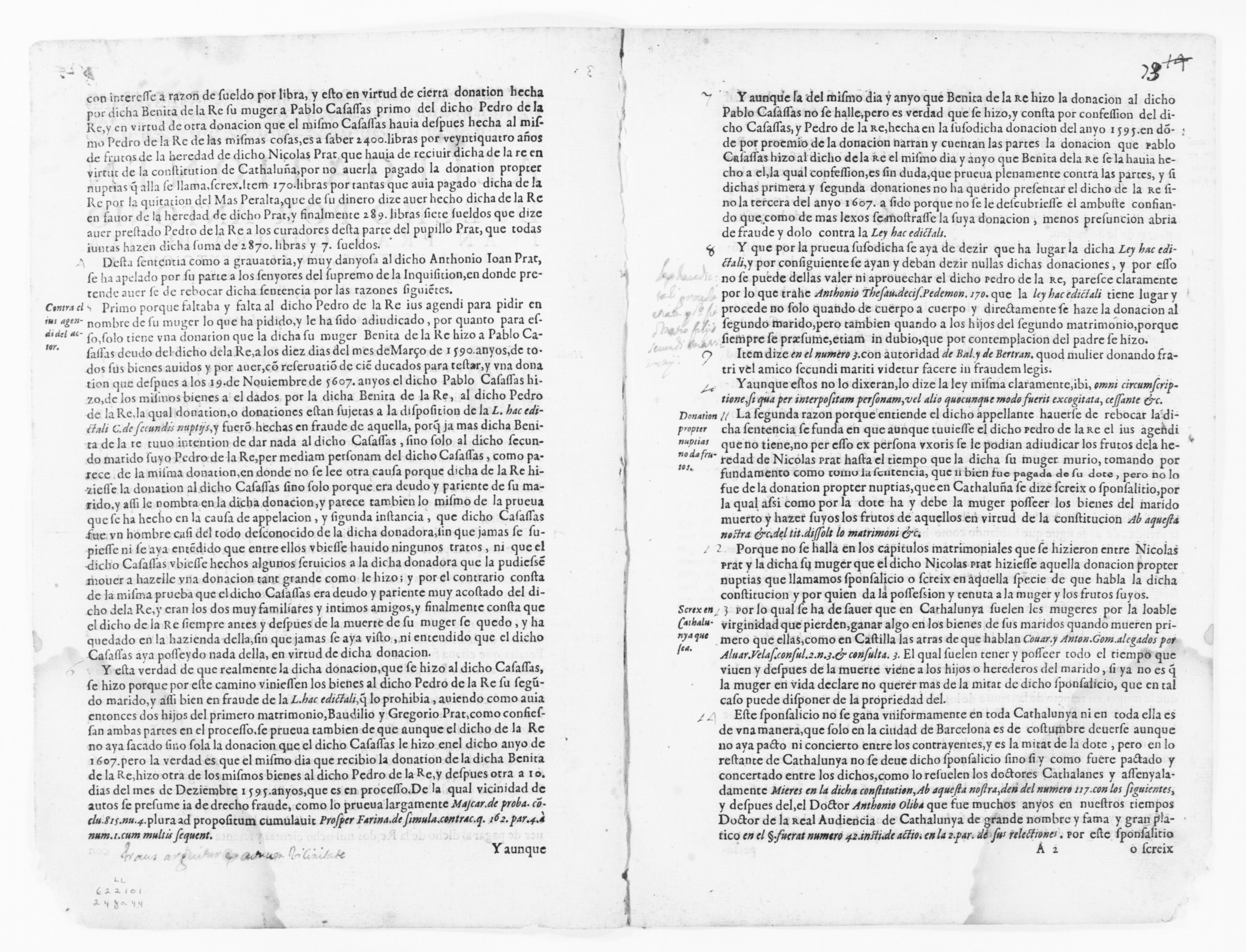 Scanned image of the current content page