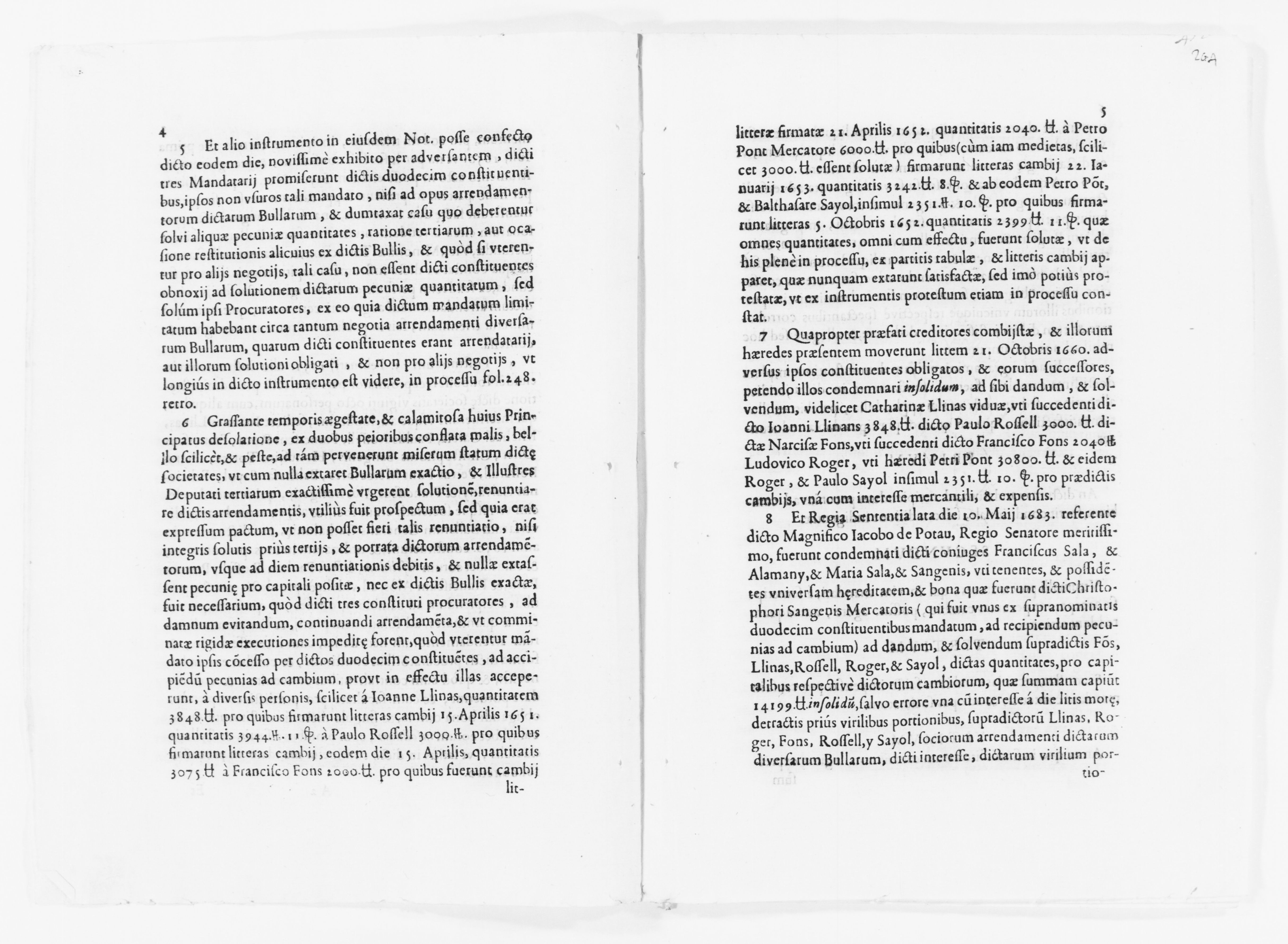 Scanned image of the current content page