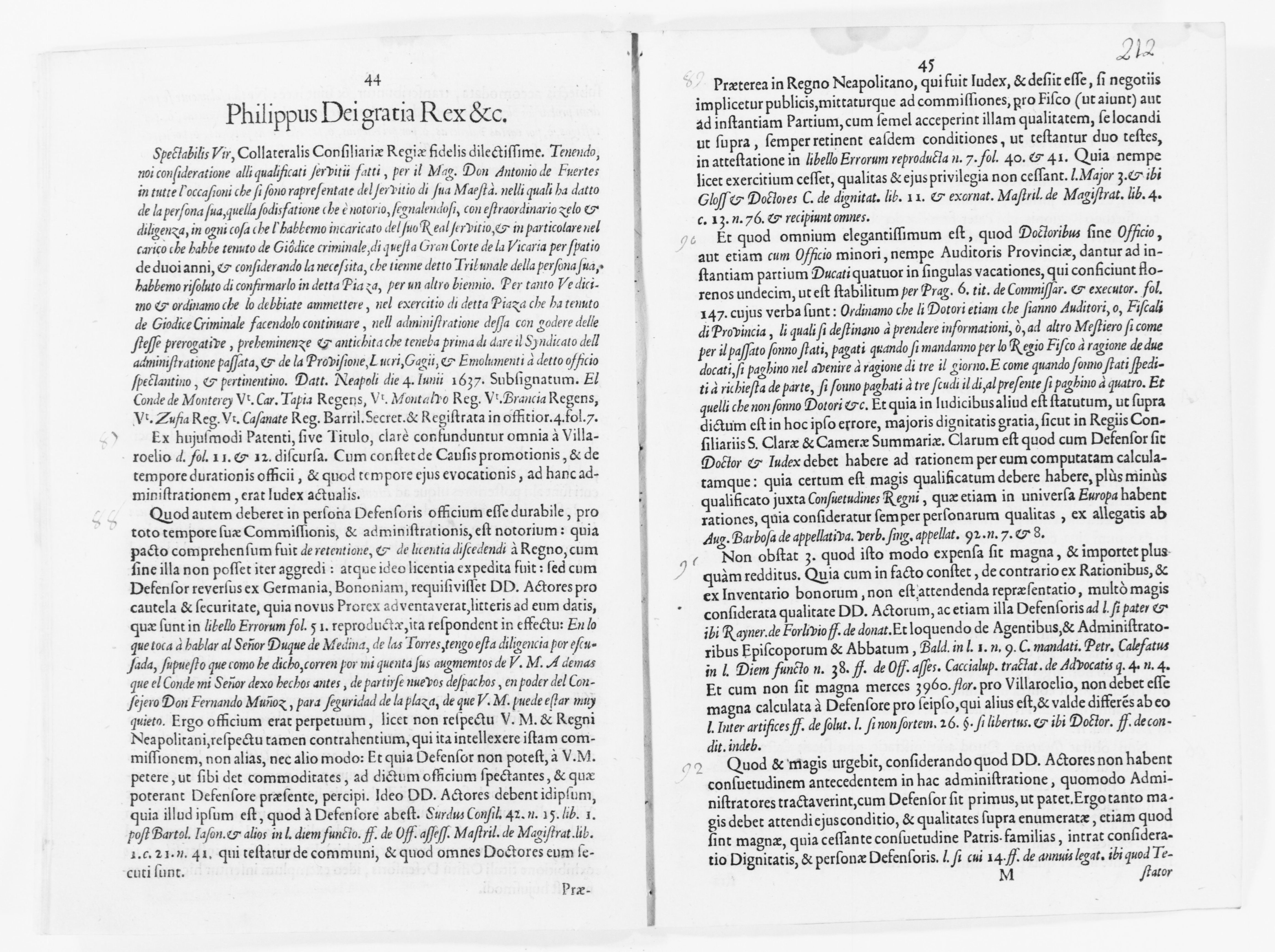 Scanned image of the current content page