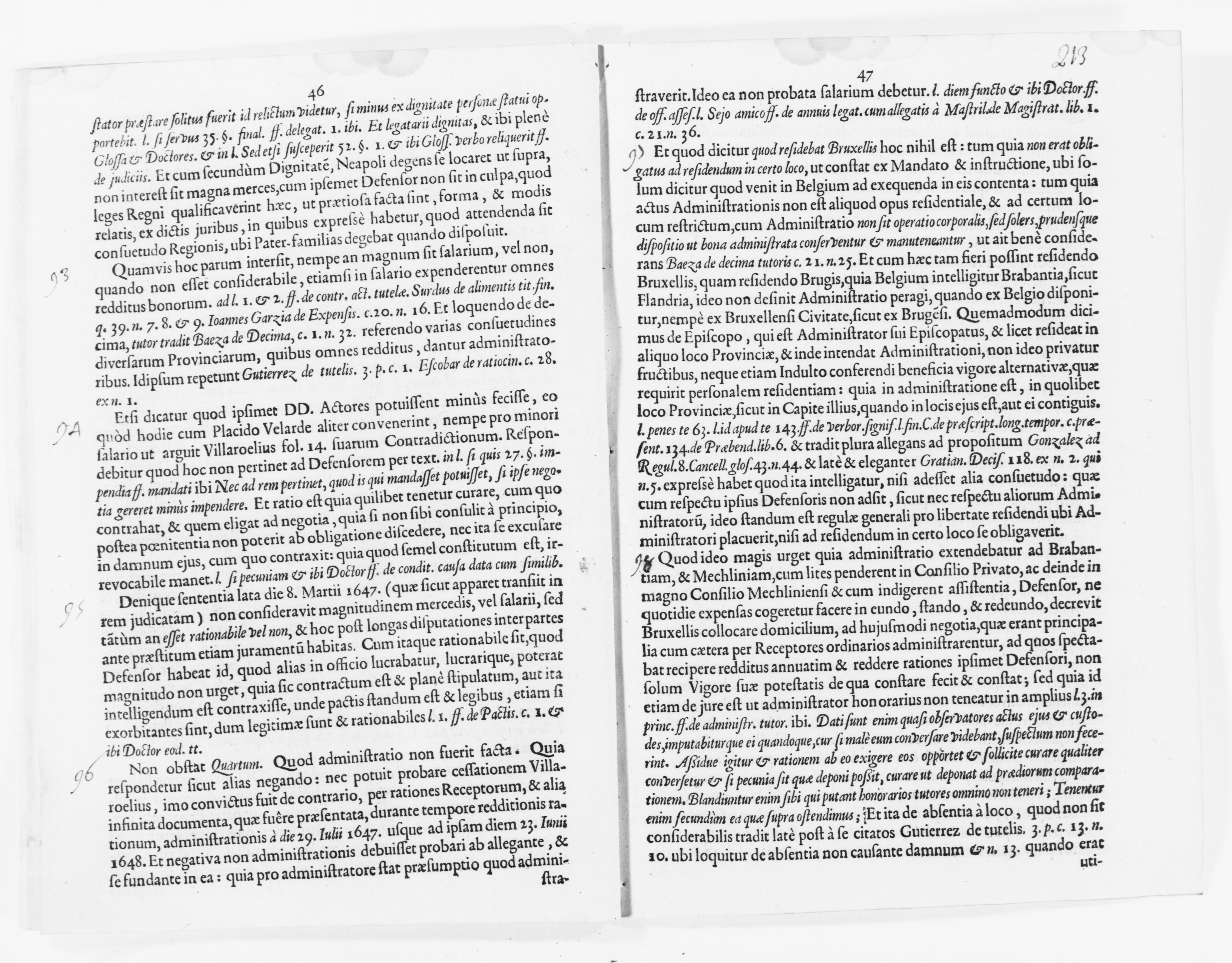 Scanned image of the current content page
