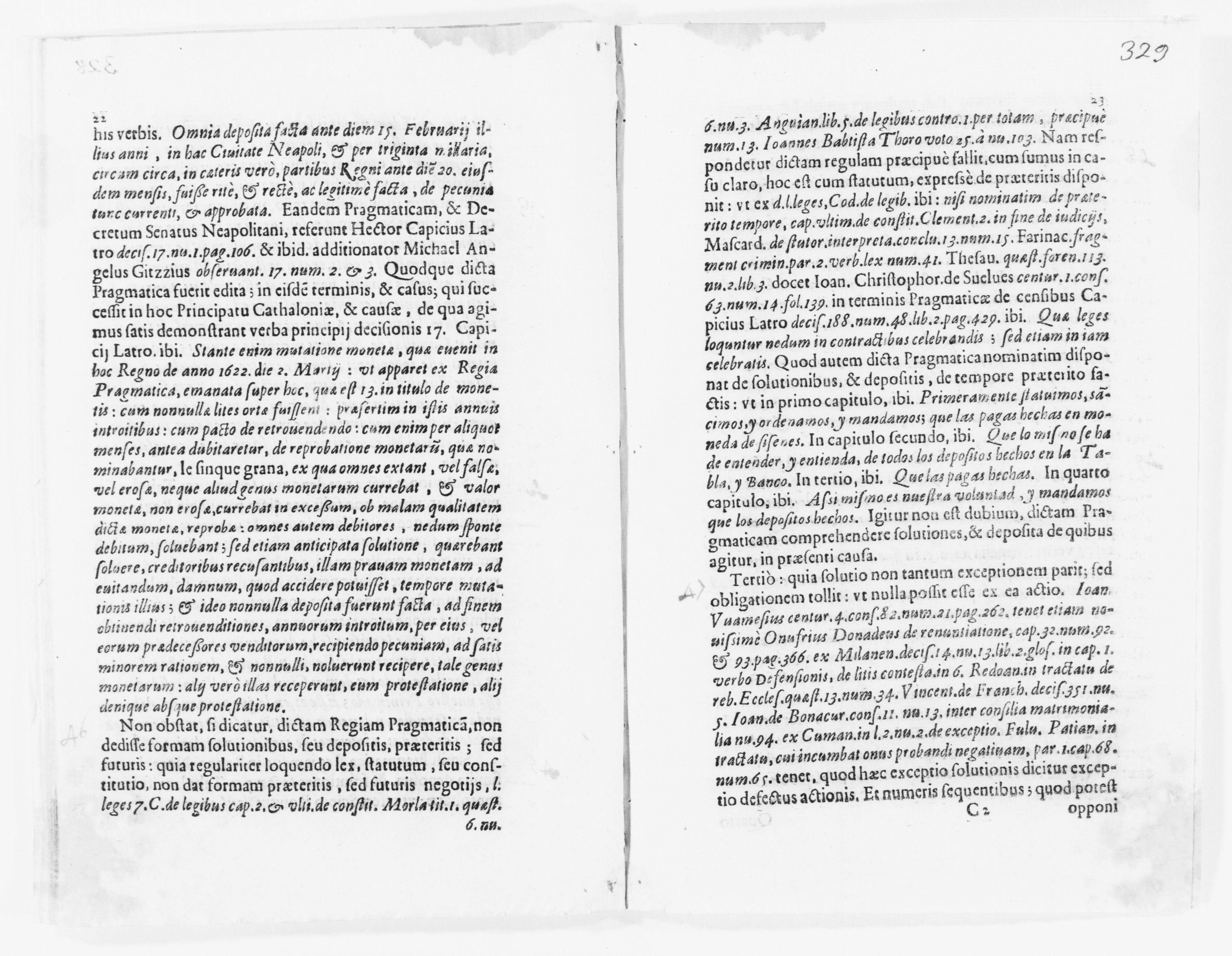 Scanned image of the current content page