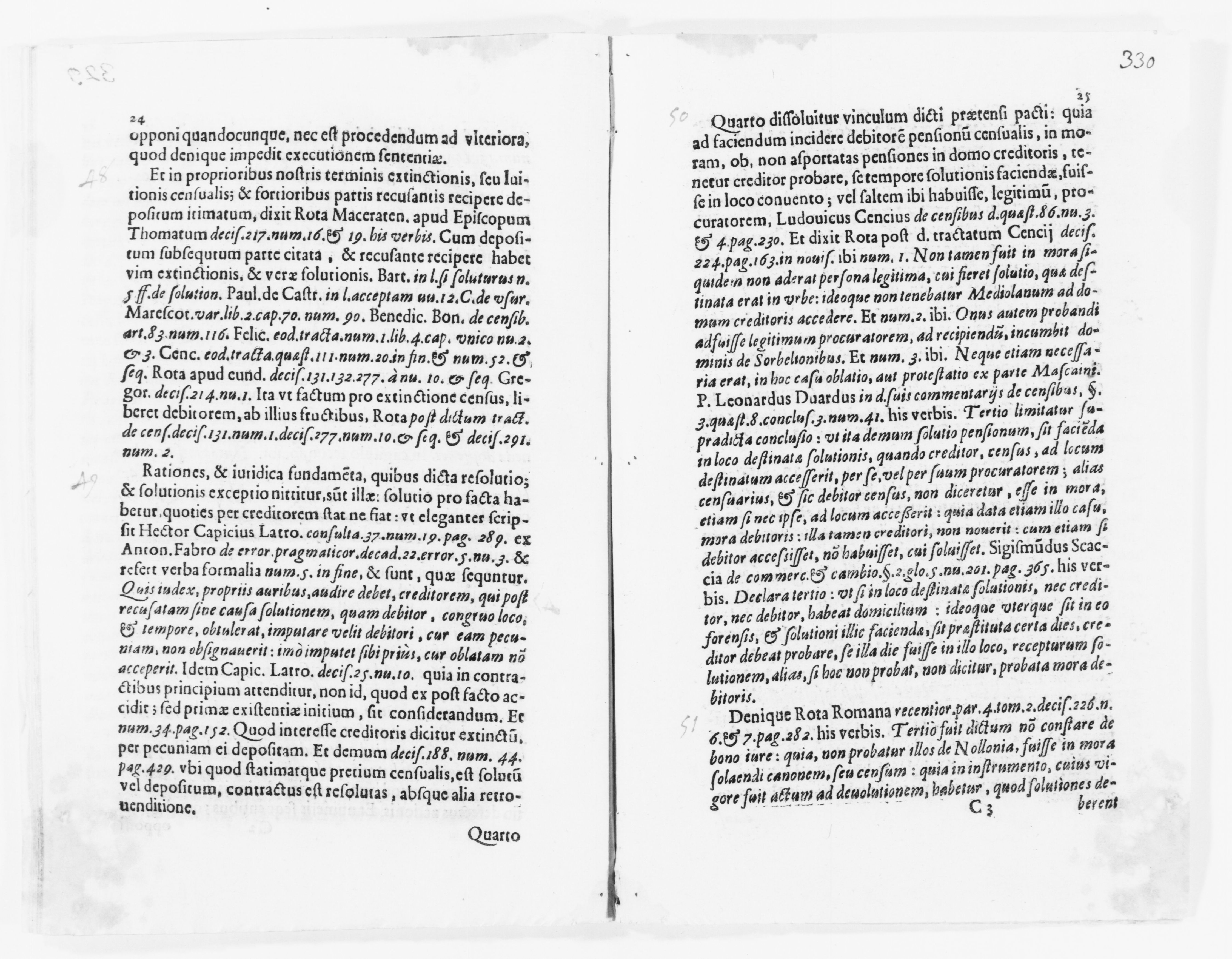 Scanned image of the current content page