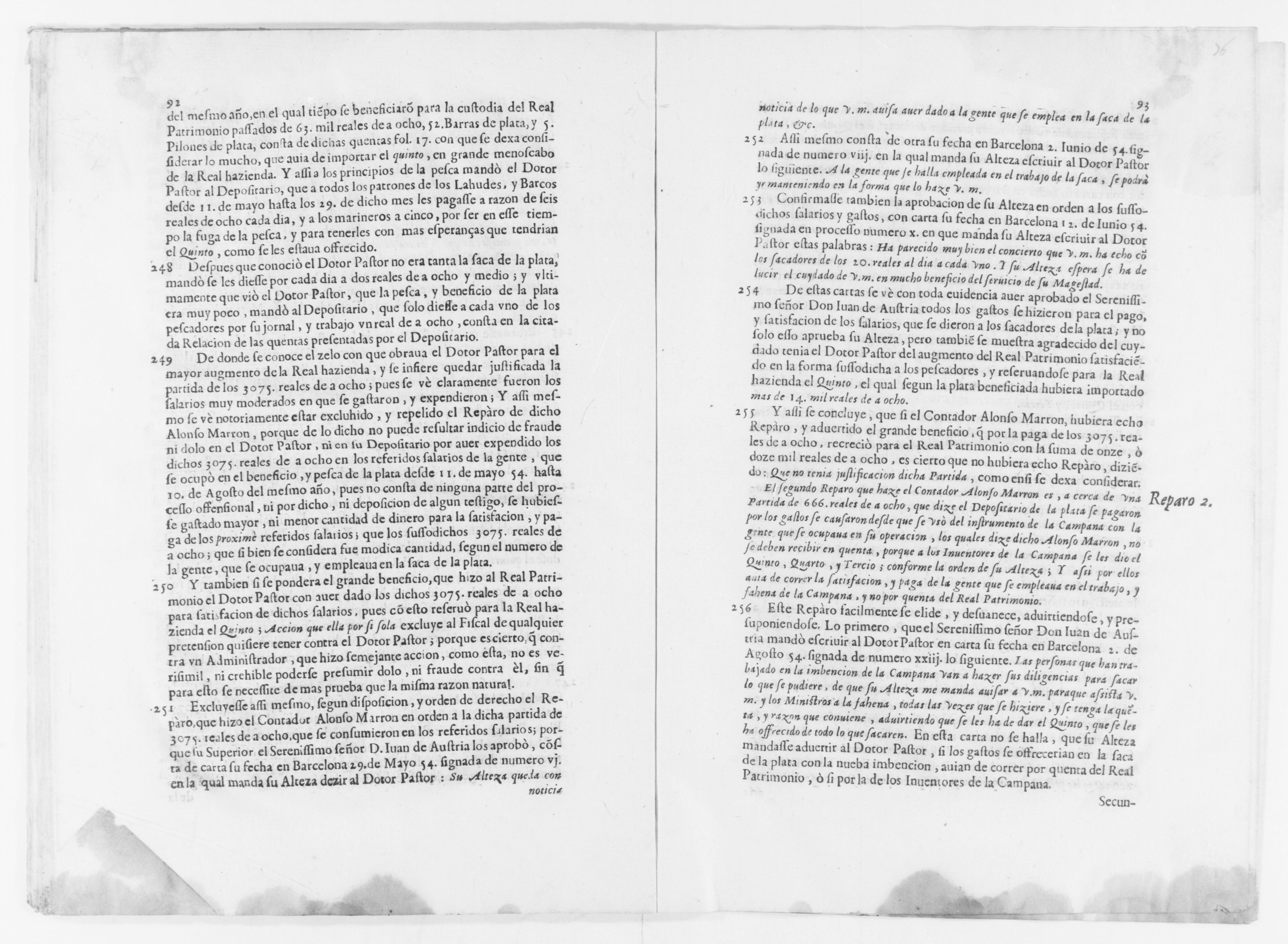 Scanned image of the current content page