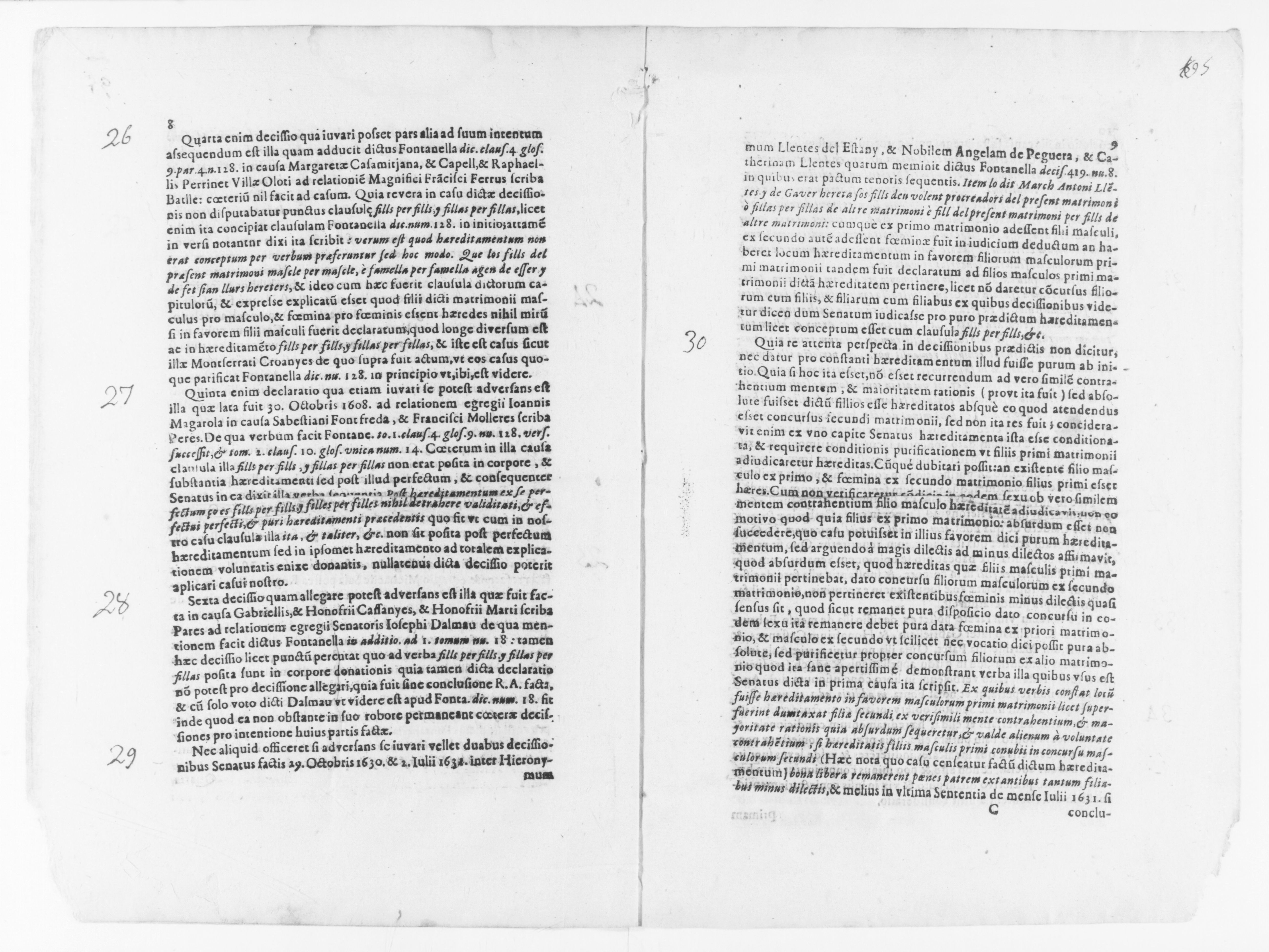 Scanned image of the current content page