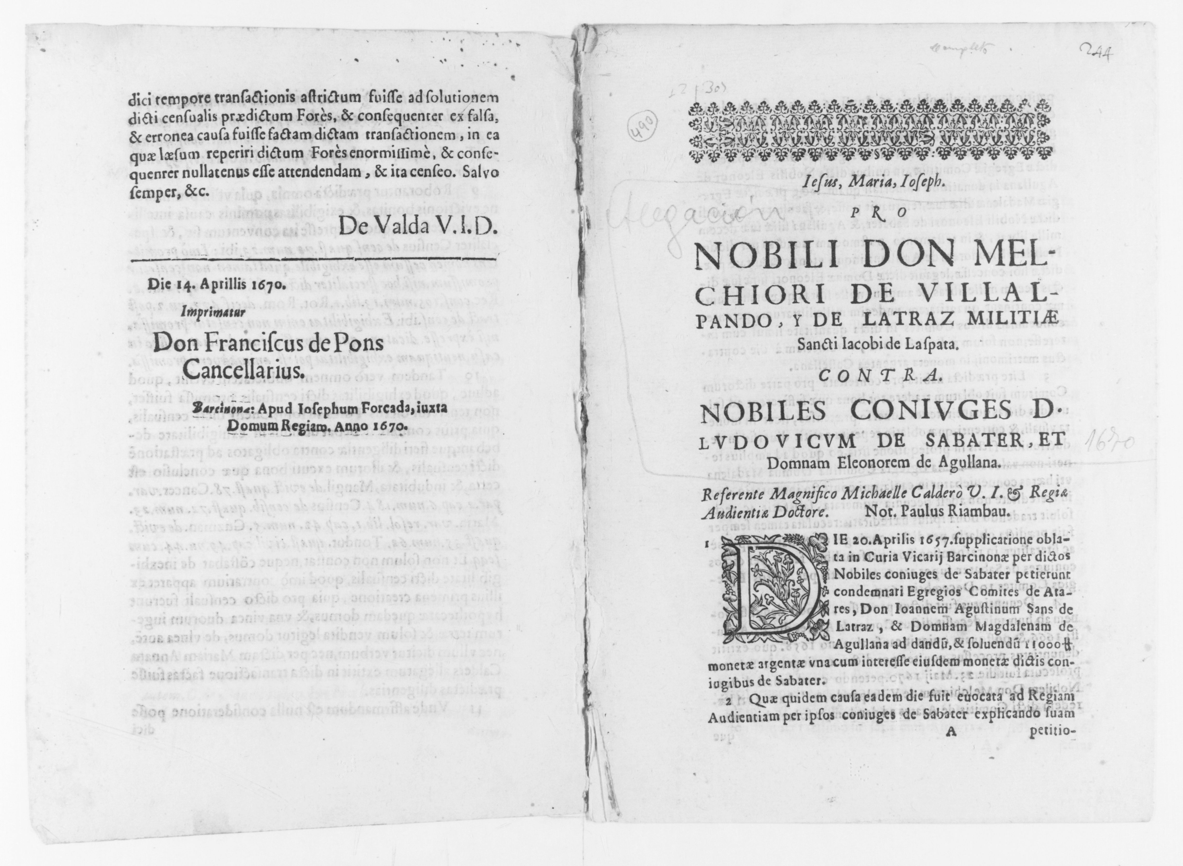 Scanned image of the current content page