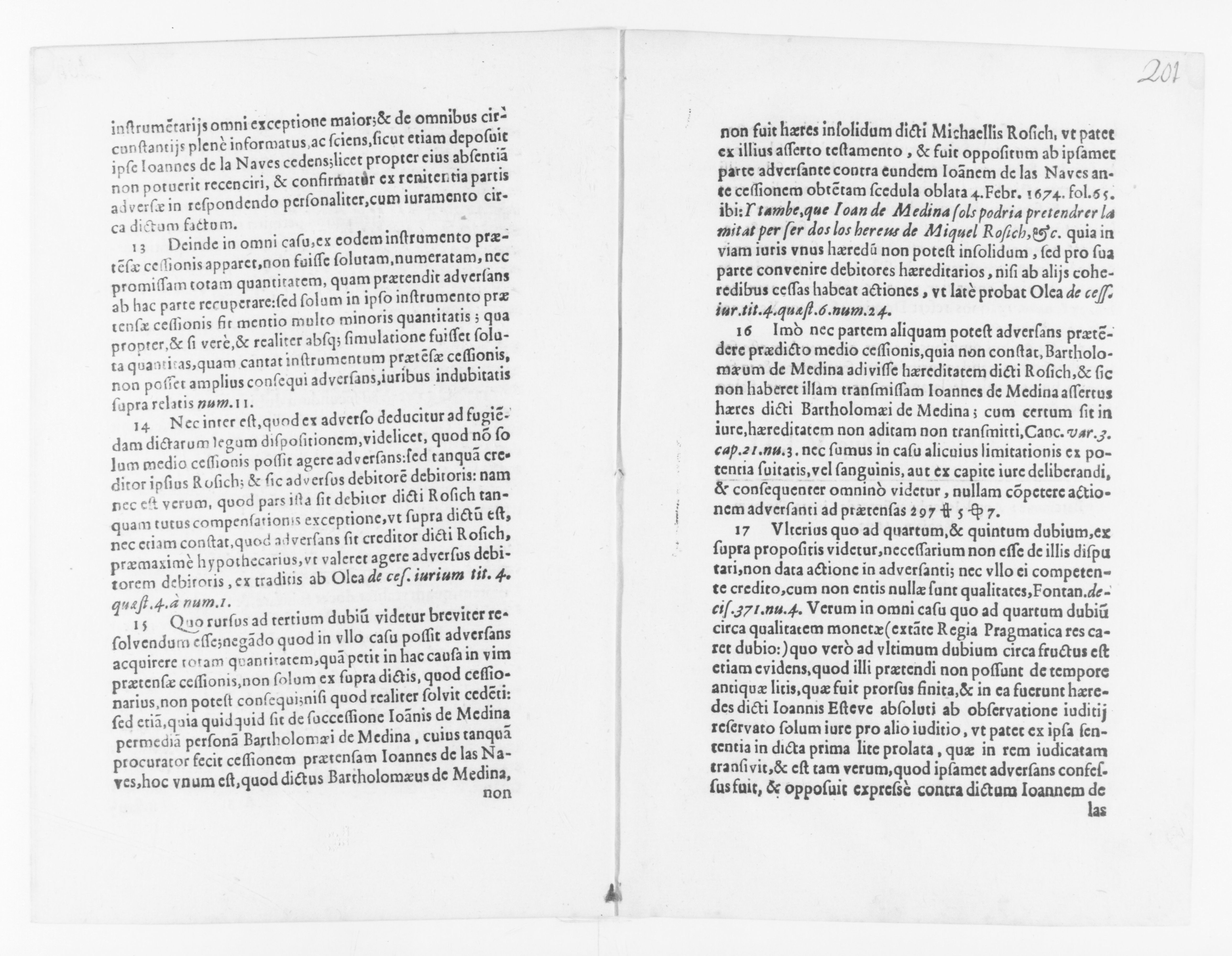 Scanned image of the current content page