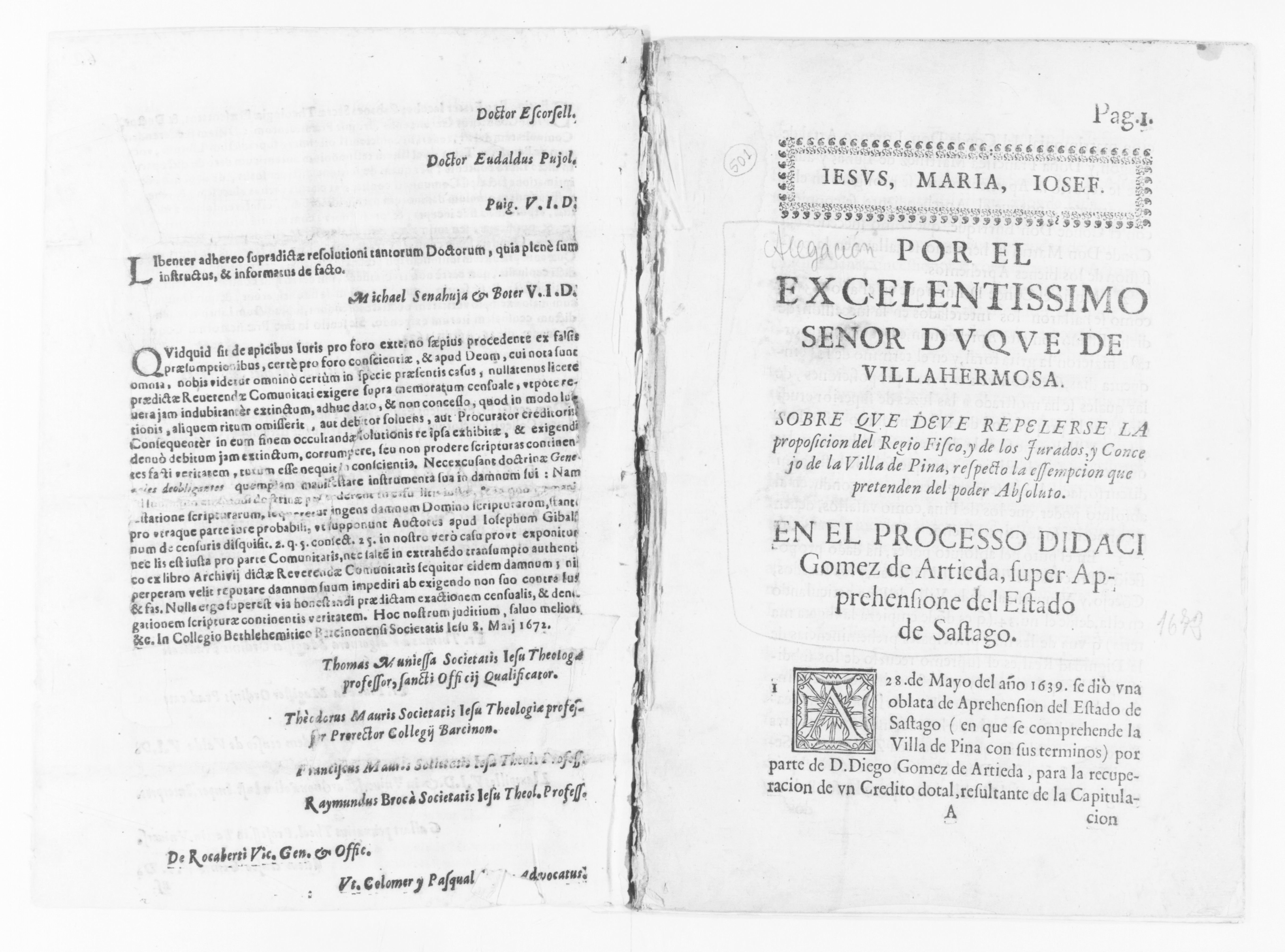 Scanned image of the current content page