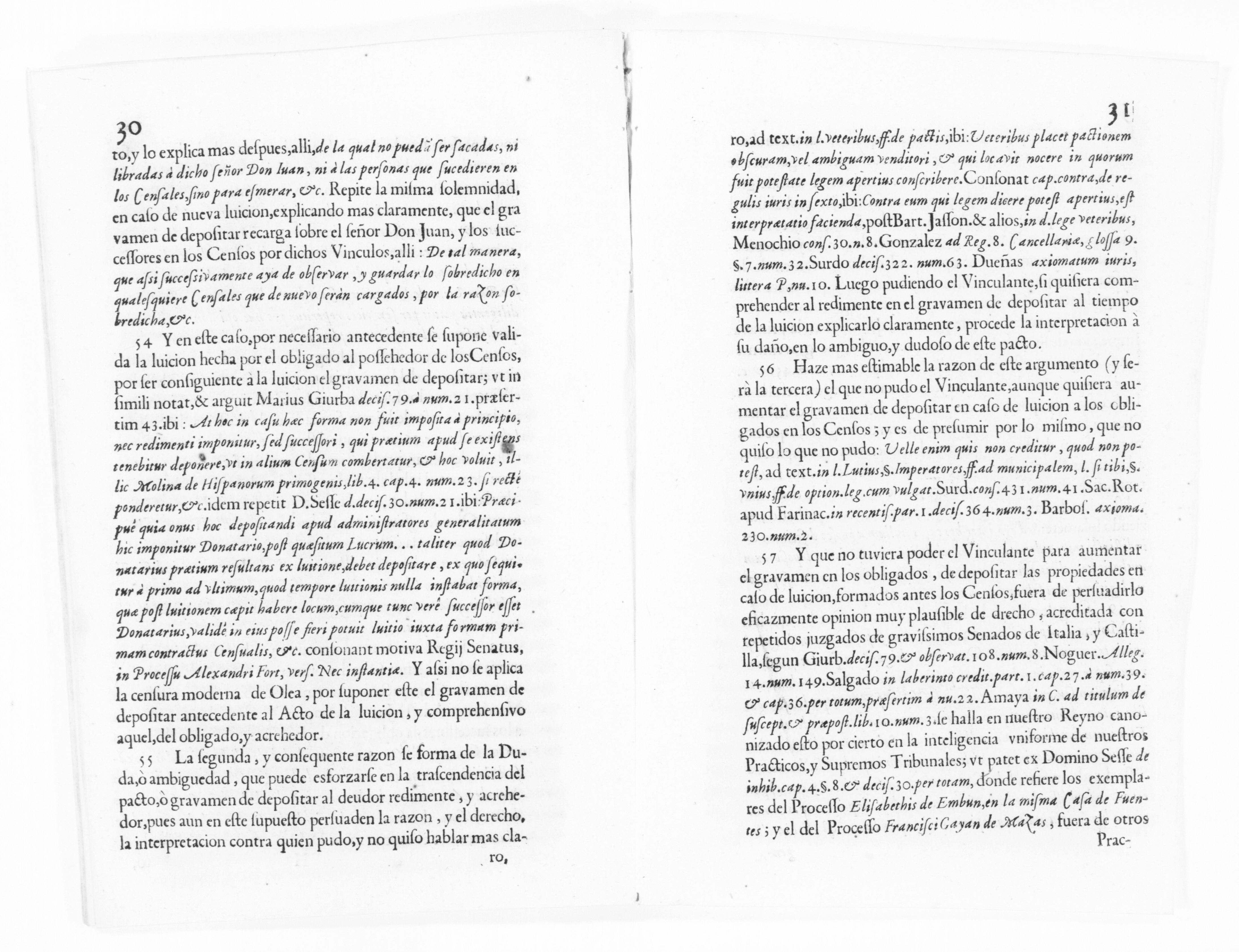 Scanned image of the current content page