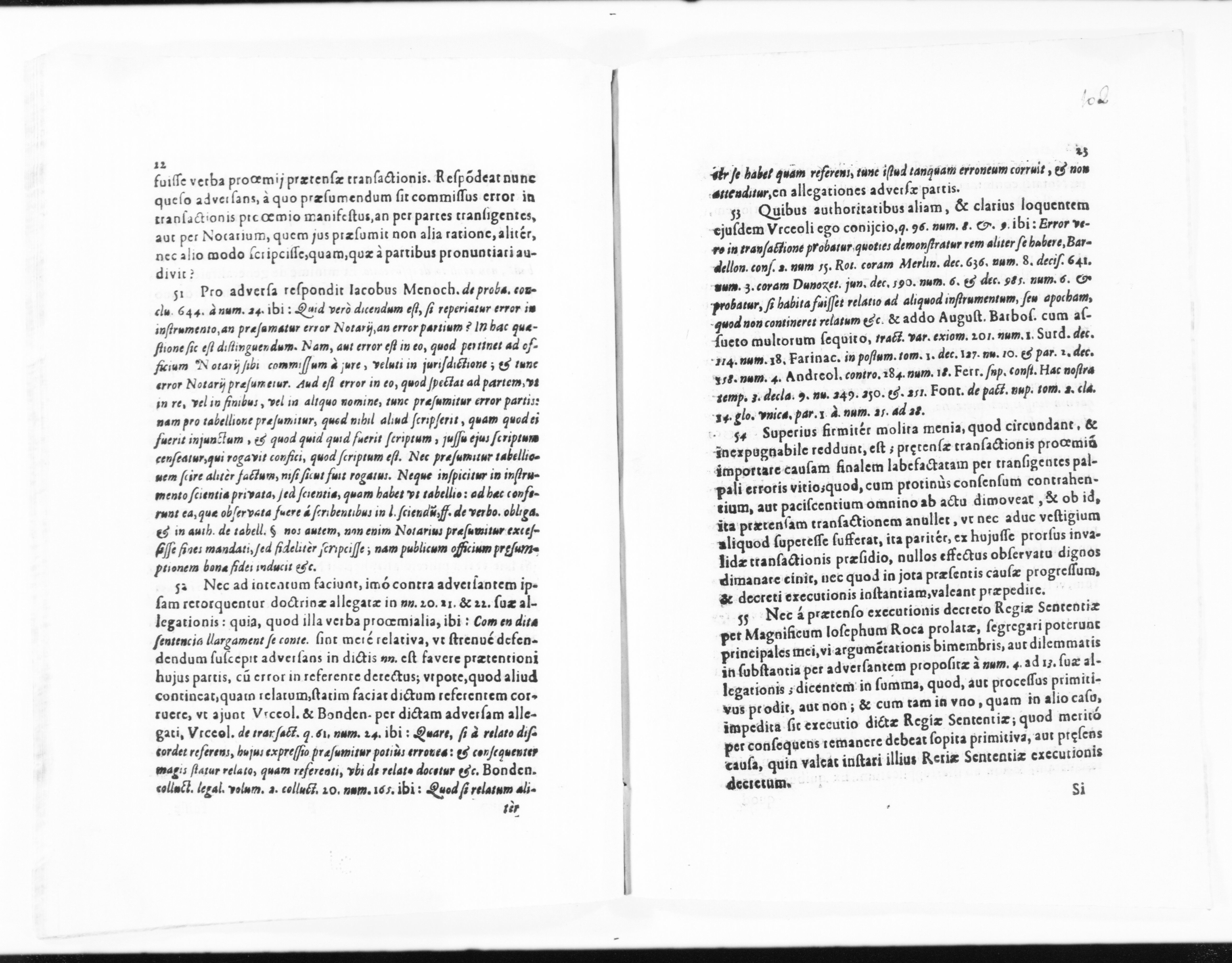 Scanned image of the current content page