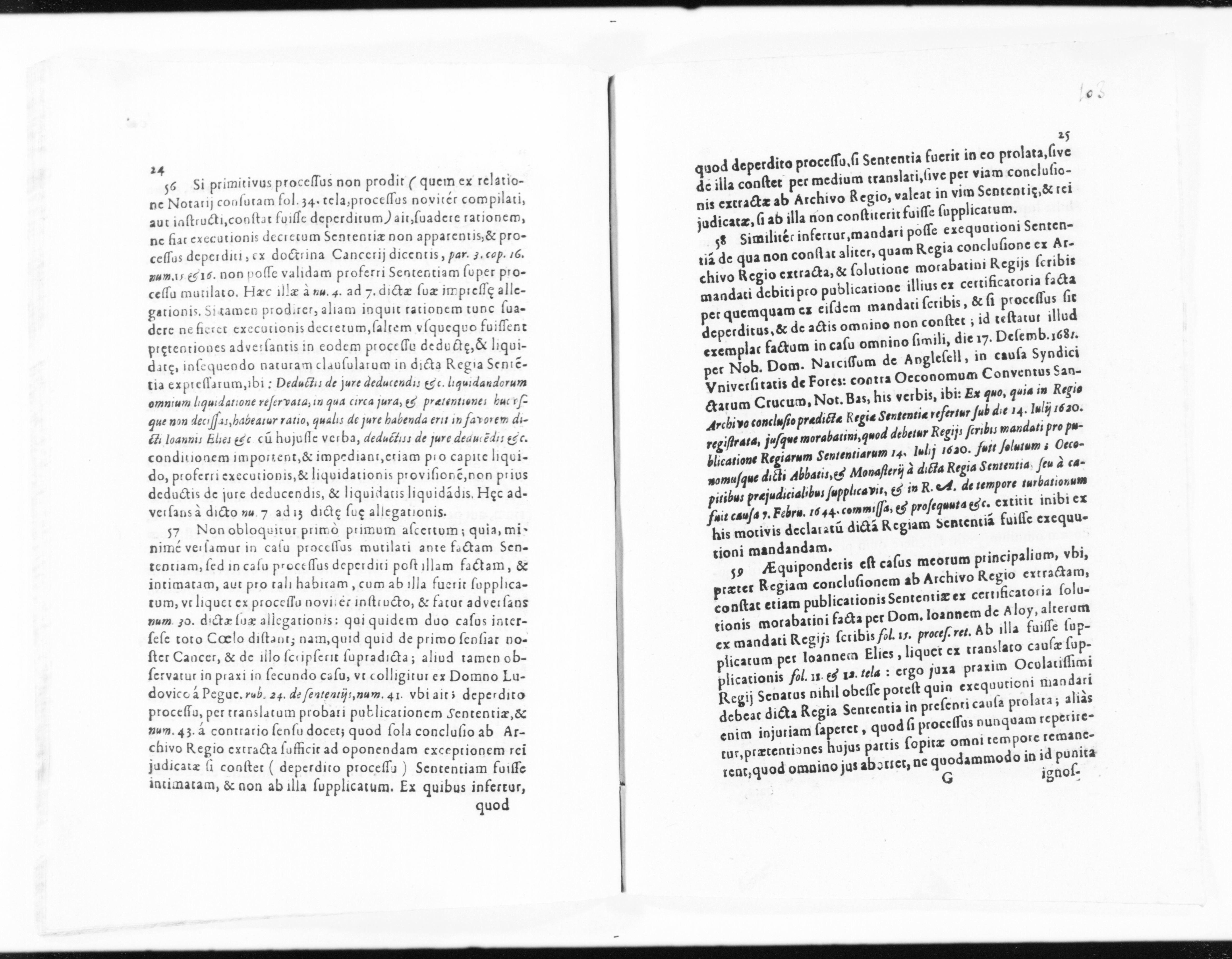 Scanned image of the current content page